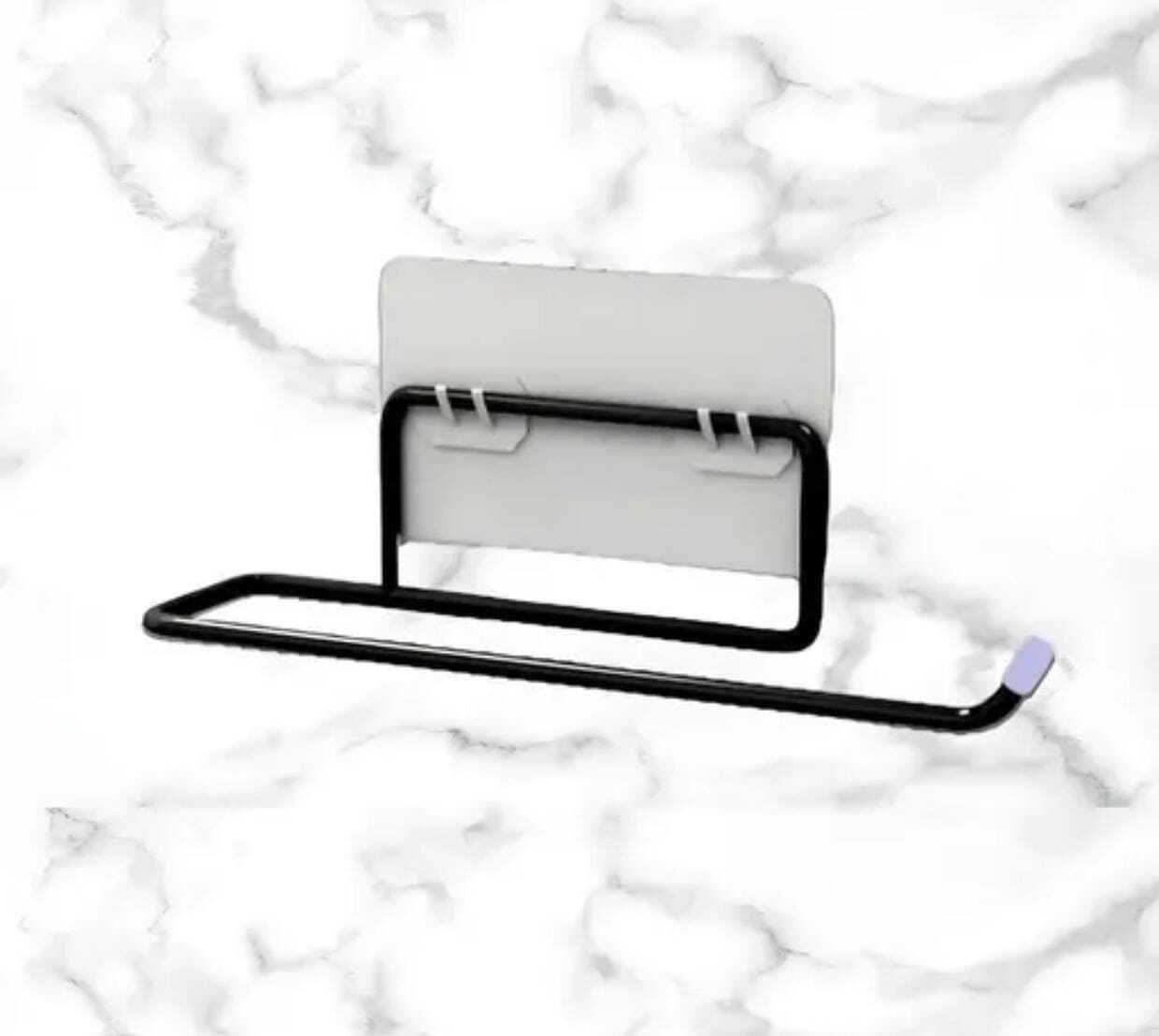 Self Adhesive GI Steel Toilet Paper Holder | Bathroom Tissue Stand (Pack of 1) Steel Toilet Paper Holder-image-10