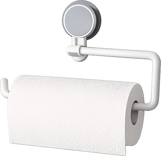 Paper Towel Holder, Magic Sticker Self Adhesive Multifunctional Napkin Holder Plastic Toilet Paper Holder-image-24
