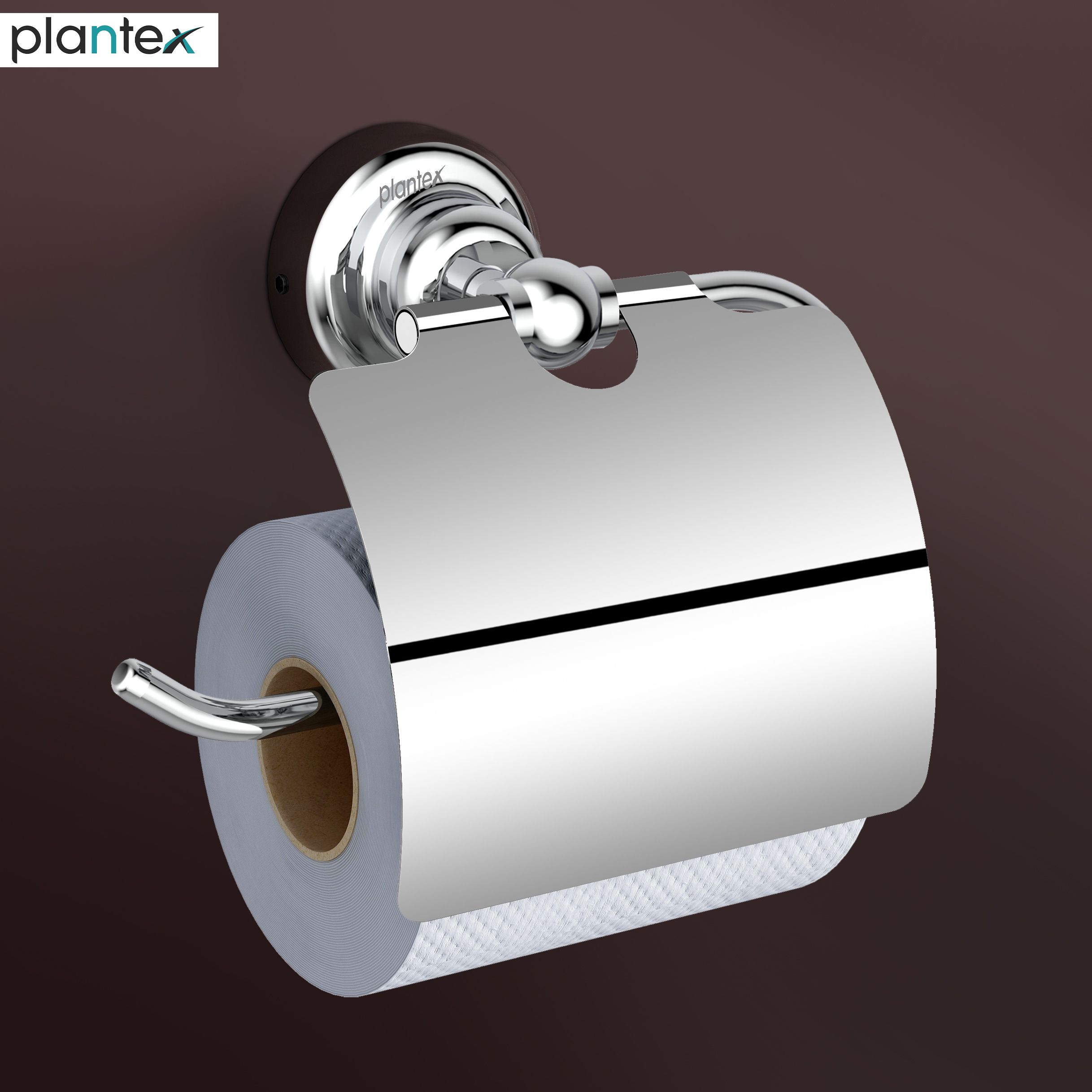 Platinum Stainless Steel 304 Grade Skyllo Toilet Paper Roll Holder/Toilet Paper Holder in Bathroom/Kitchen/Bathroom Accessories(Chrome) Stainless Steel Toilet Paper Holder-image-35