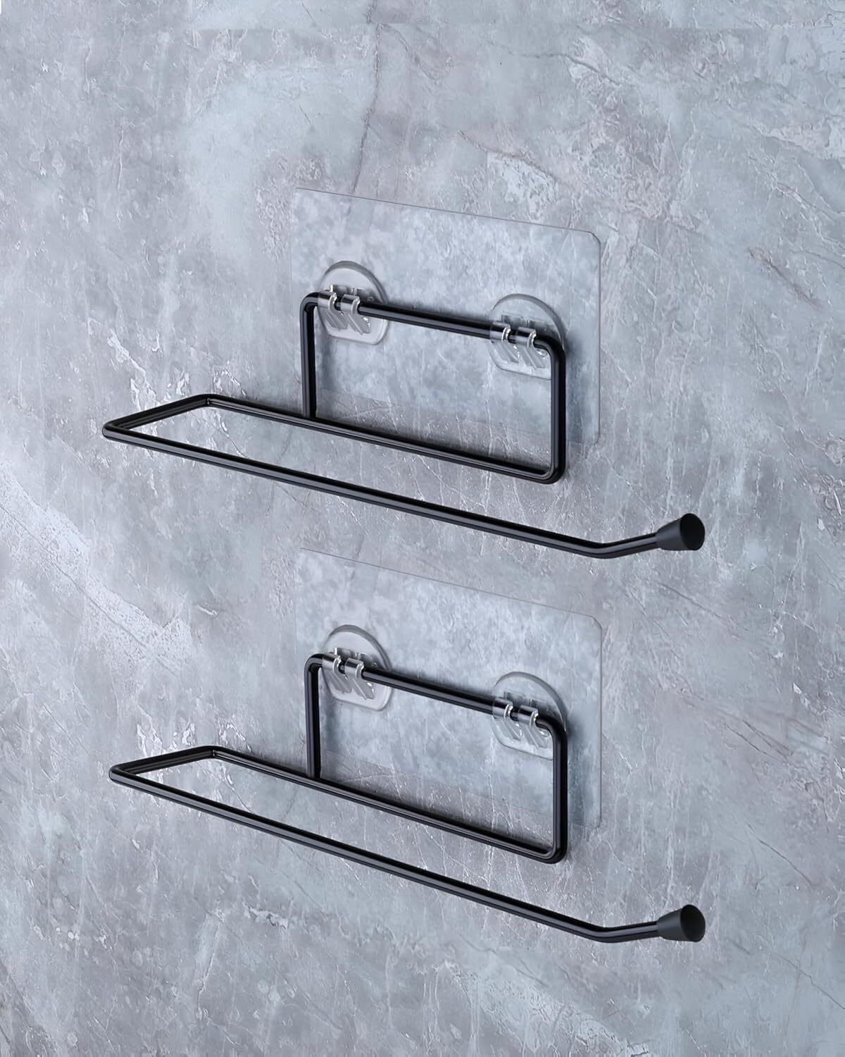 on gate (2 Pcs) Toilet Paper Holder, Bathroom Toilet Paper Roll Holder, Tissue Hanger Stainless Steel Toilet Paper Holder-picture-16