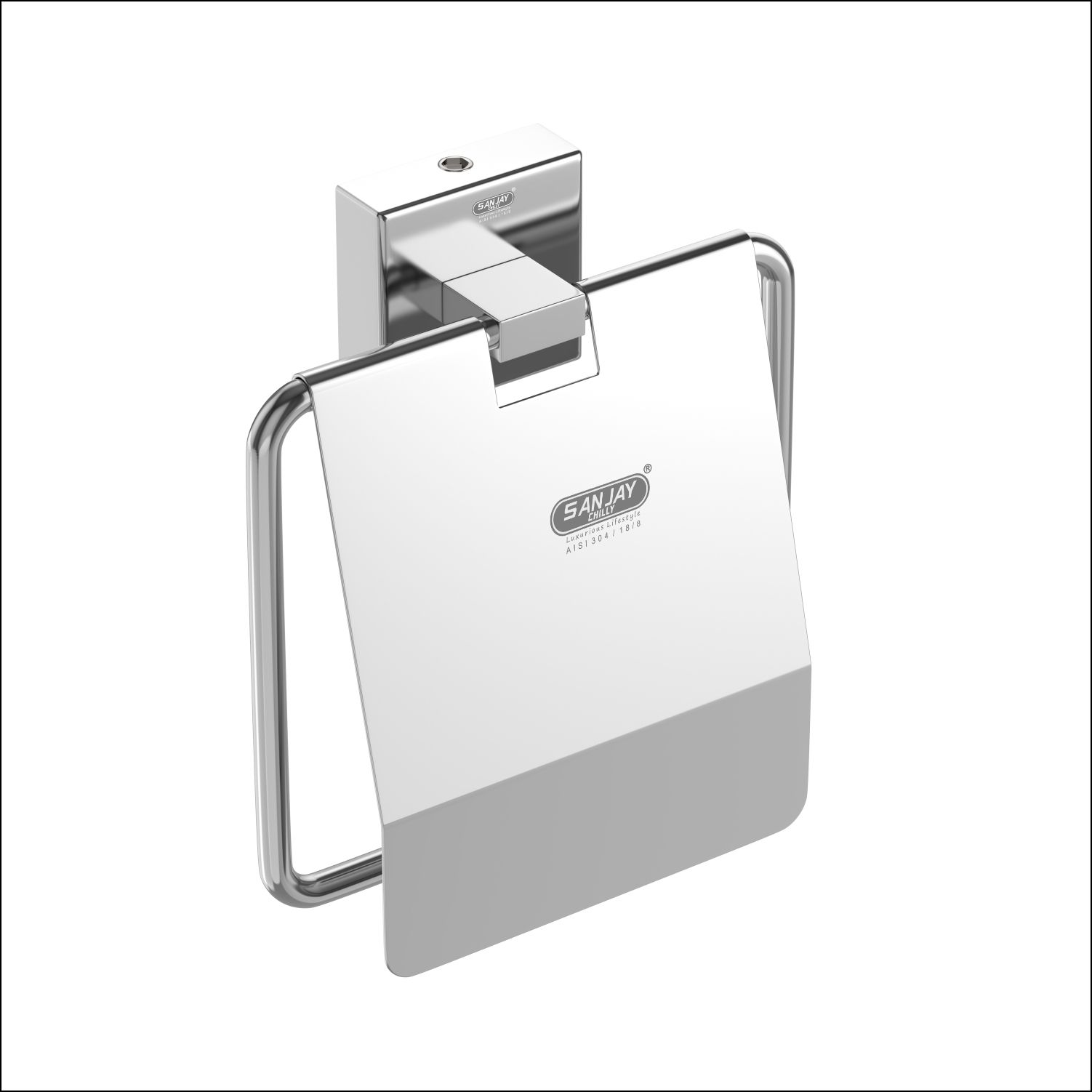 Nexa Series Tissue Holder | 304 Stainless Steel Toilet Paper Holder Stainless Steel Toilet Paper Holder-image-27