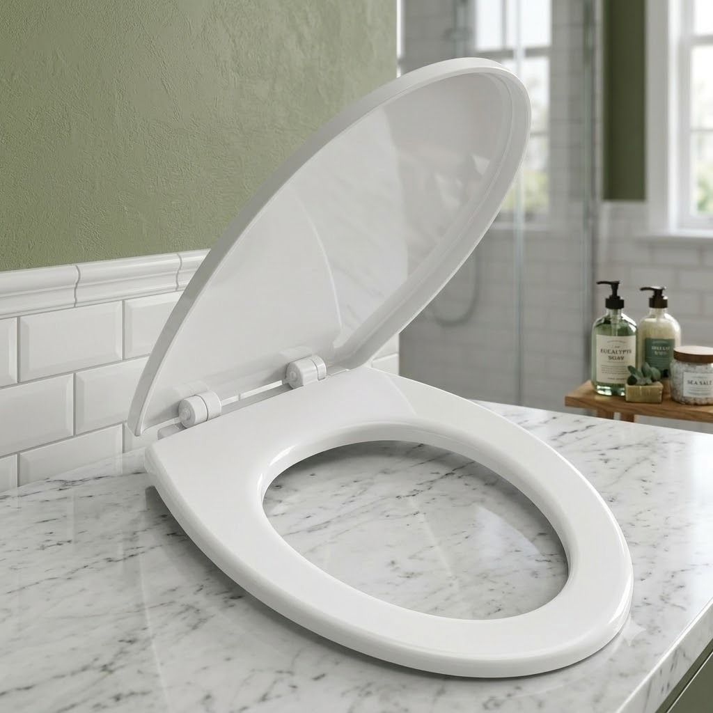 Plastic, Polypropylene Toilet Seat Cover-image-13
