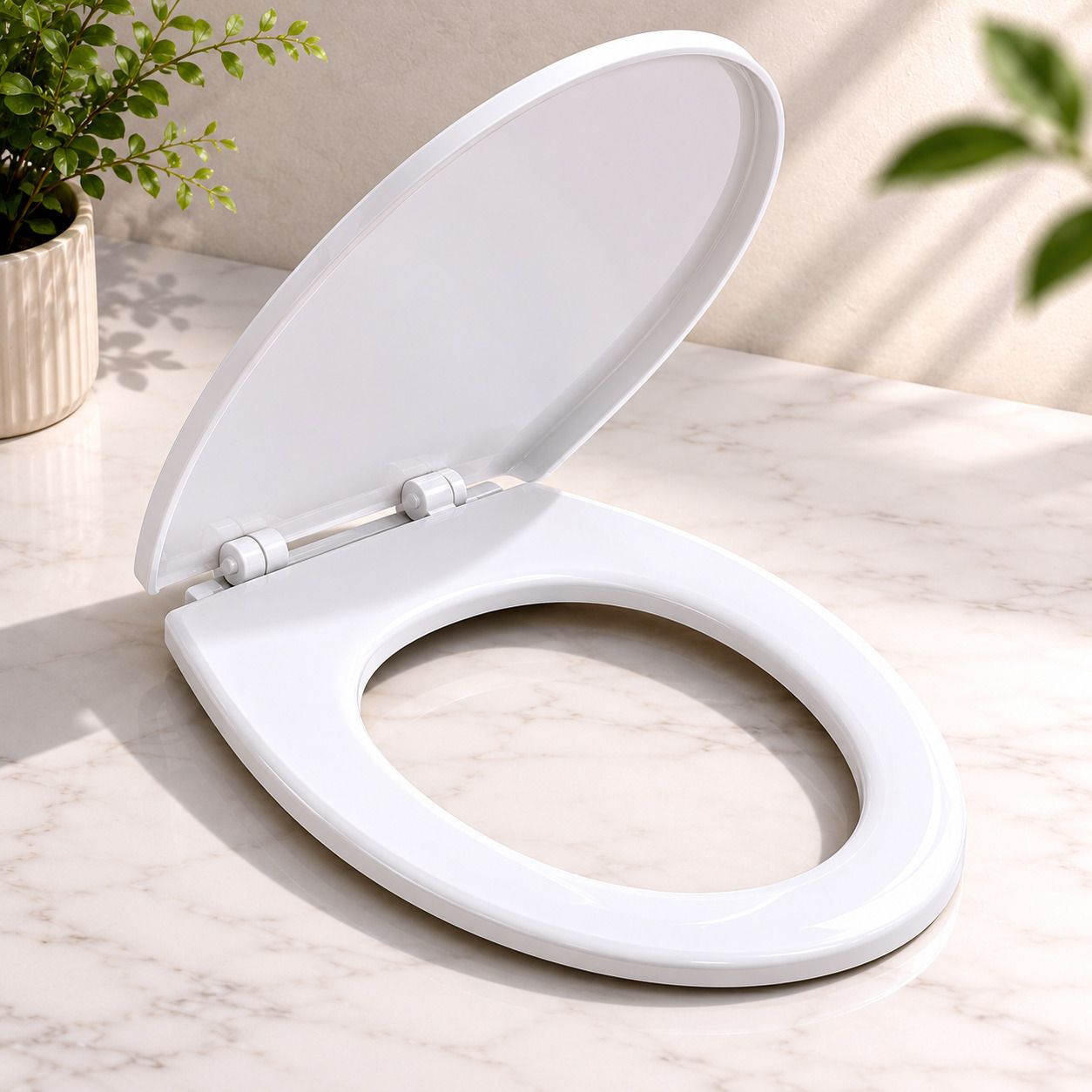 Plastic, Polypropylene Toilet Seat Cover-image-11