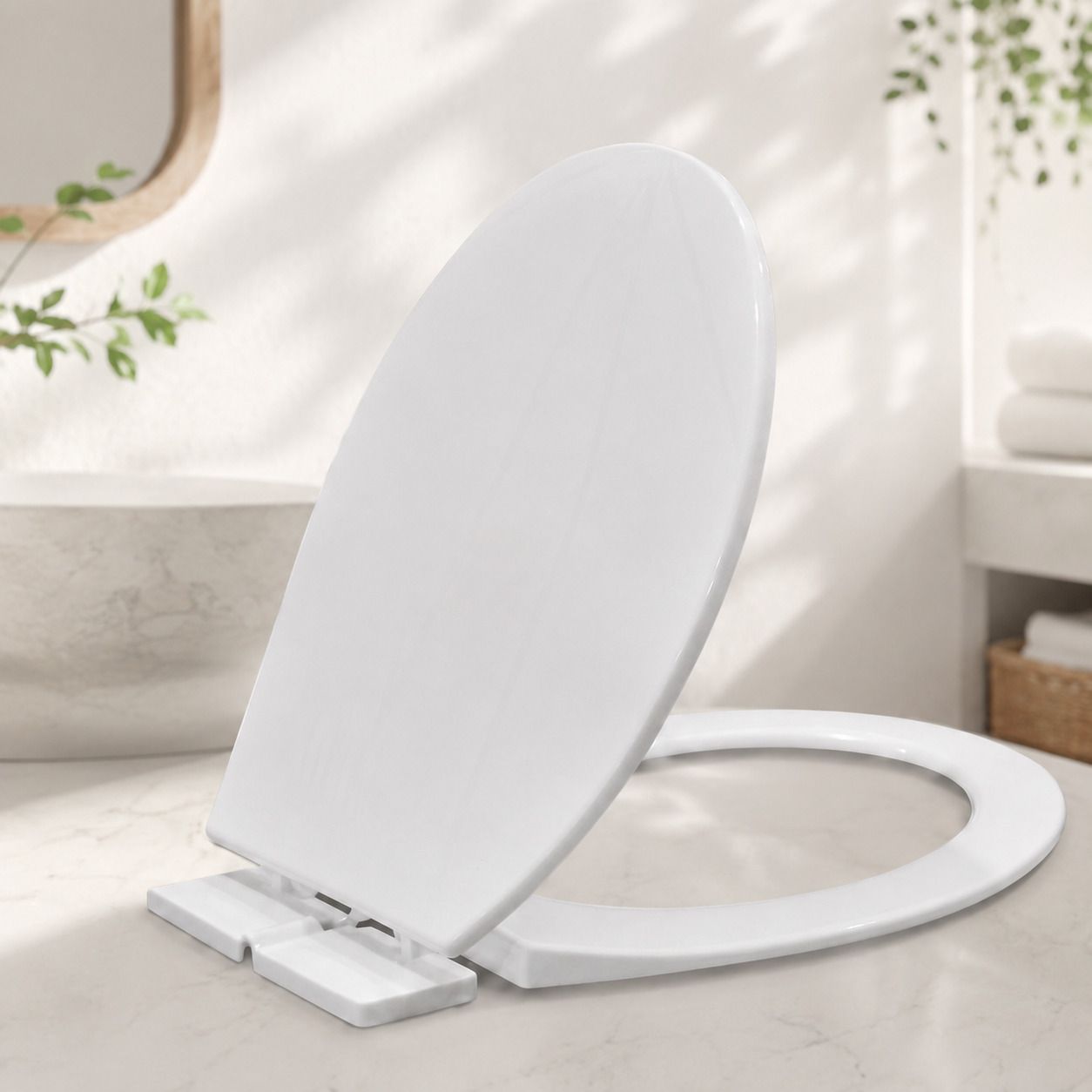 Plastic, Polypropylene Toilet Seat Cover-image-33