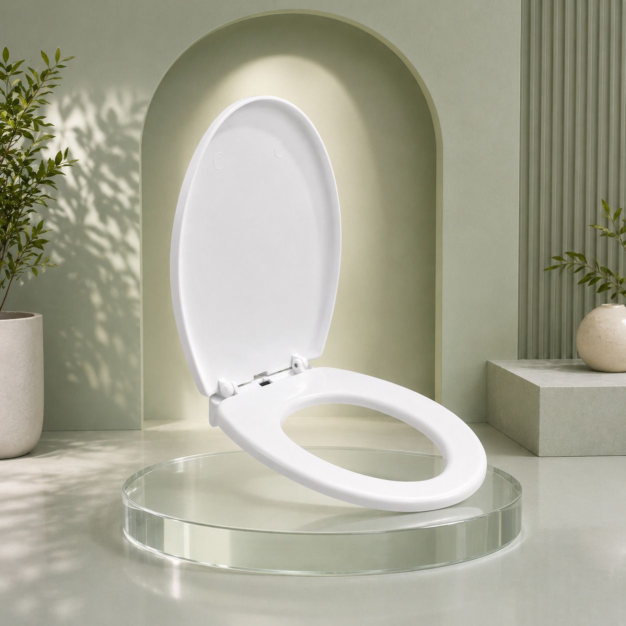 Plastic, Polypropylene Toilet Seat Cover-image-46