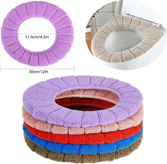Microfibre Toilet Seat Cover