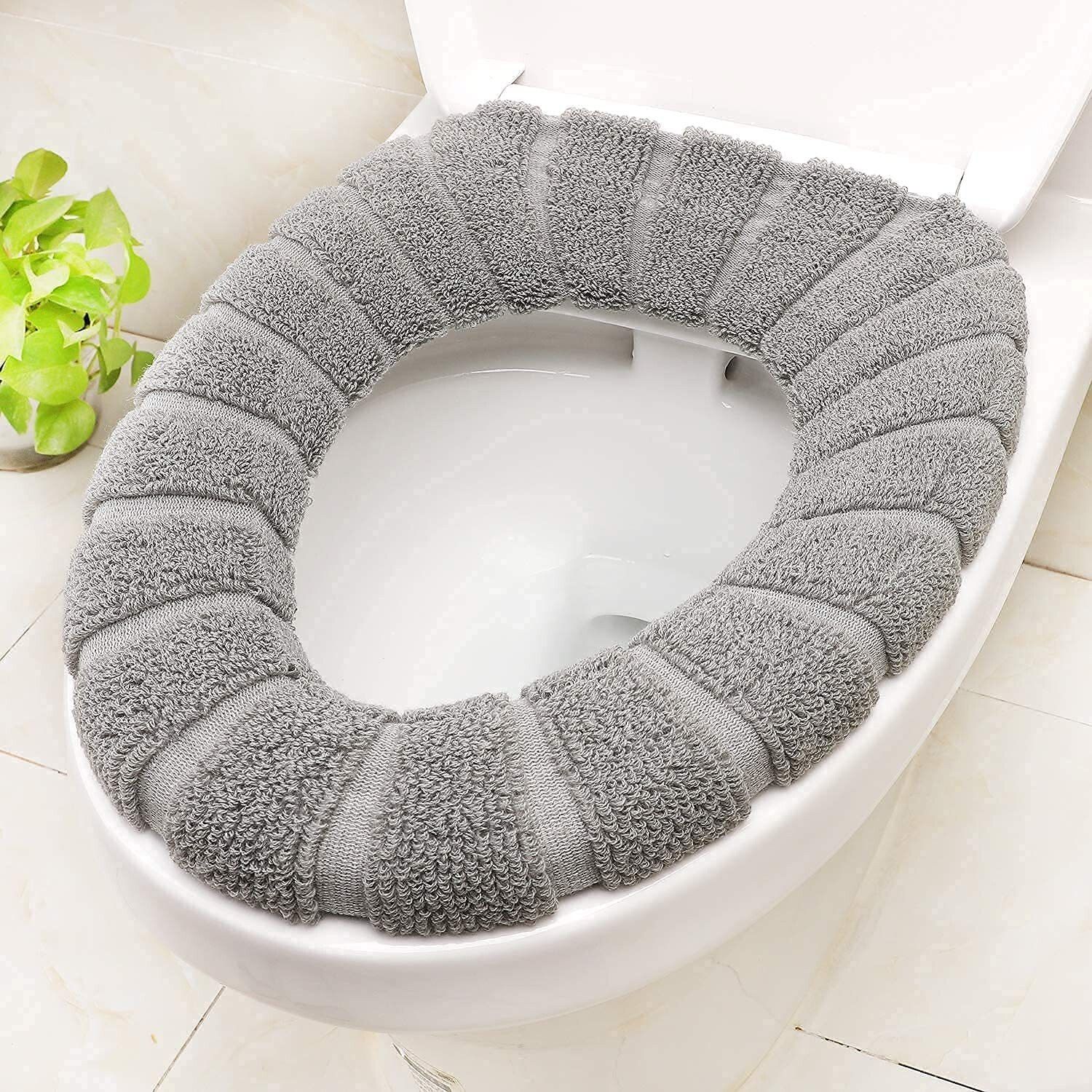 Microfibre Toilet Seat Cover