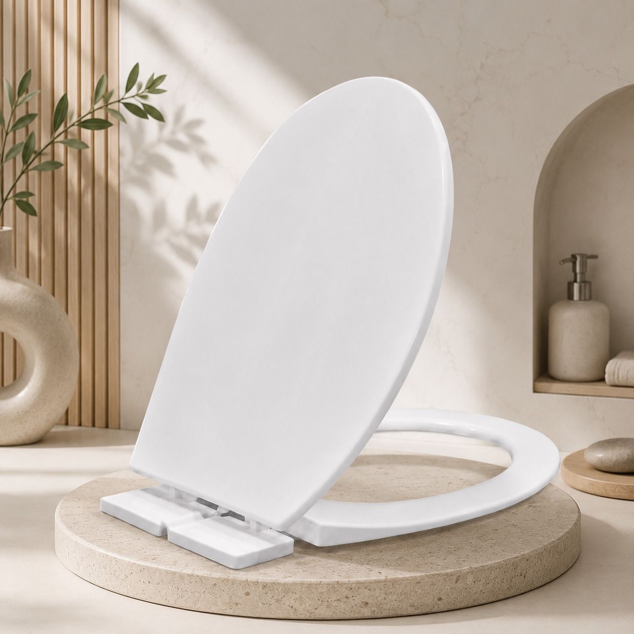 Plastic, Polypropylene Toilet Seat Cover-image-15