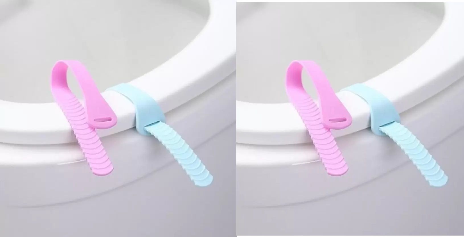 4Pcs Toilet Seat lifting Band For Washroom Custom Fit Toilet Seat Lid Lock