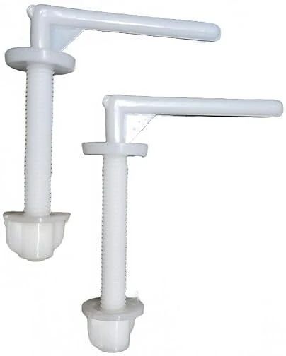 "L" Type Toilet Seat Cover Screw Hinges Custom Fit Toilet Seat Lid Lock