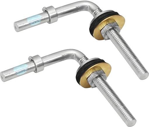 Seat Cover Screw Hinges L Type Repair Kit Spare Part Accessories Clamp Fit Toilet Seat Lid Lock