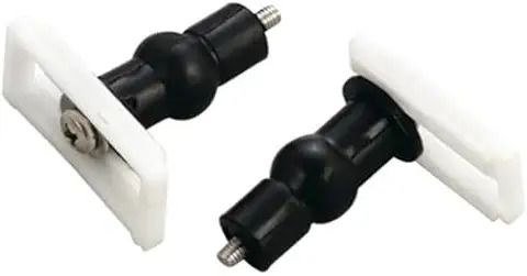 Toilet Seat Cover Hinges Top Fixing 1PC and 2PC Custom Fit Toilet Seat Lid Lock