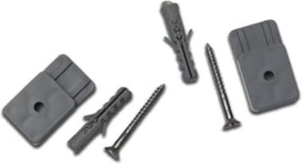 Slimline Plastic Seat Cover Hinges for Toilet Flush Tank (PACK OF 10) Clamp Fit Toilet Seat Lid Lock