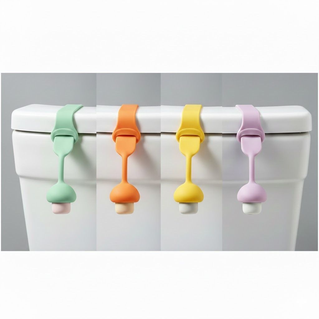 toilet seat handle lifter multicolor-01 Custom Fit Toilet Seat Lid Lock-image-18