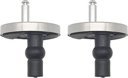 02 PCS Toilet Seat Cover Quick Release Top fixing Hinge -Easy to Install Custom Fit Toilet Seat Lid Lock
