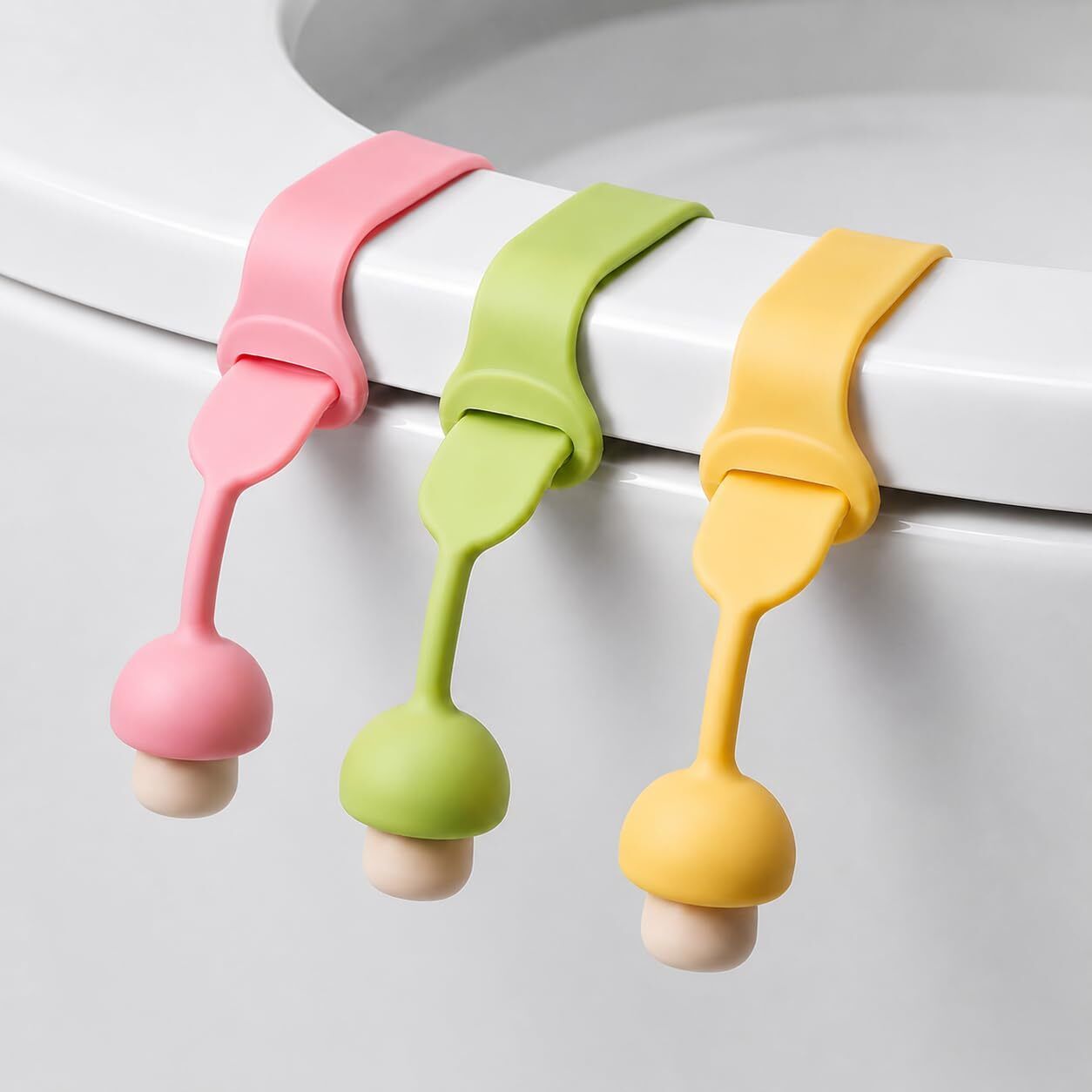 sai Silicone Toilet Seat Lid Lifter Handle No Touch Adhesive Adhesive Fit Toilet Seat Lid Lock-picture-48
