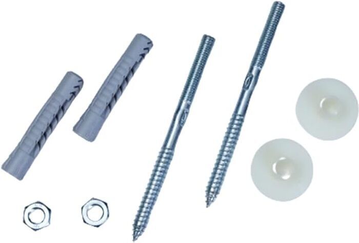 Rag Bolt Fixing Set for Toilet Seats, Wash Basins & Commodes | Bathroom Fittings Clamp Fit Toilet Seat Lid Lock-image-26
