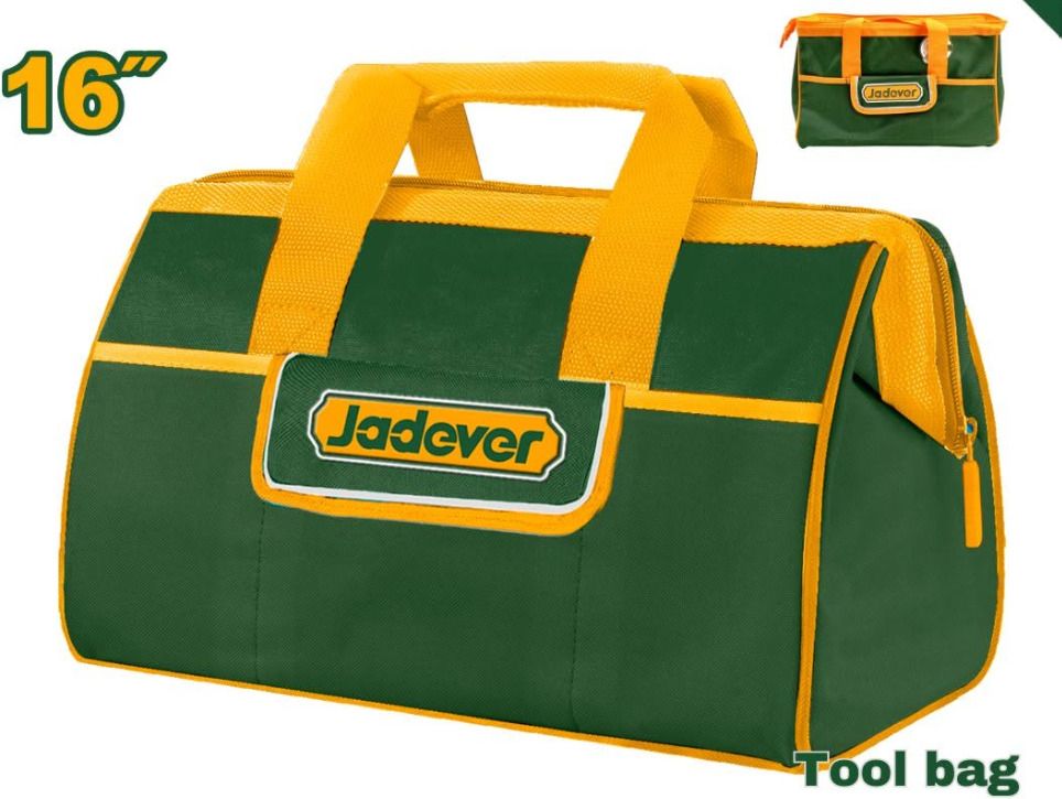 jadever 16" Heavy Duty Tool Bag for Hand and Power Tools Storage Polyester Tool Bag-picture-39