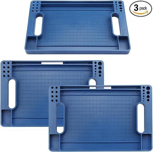 clwone CW0057 Flexible Silicone Tool Organizer Tray Tool Tray-picture-3
