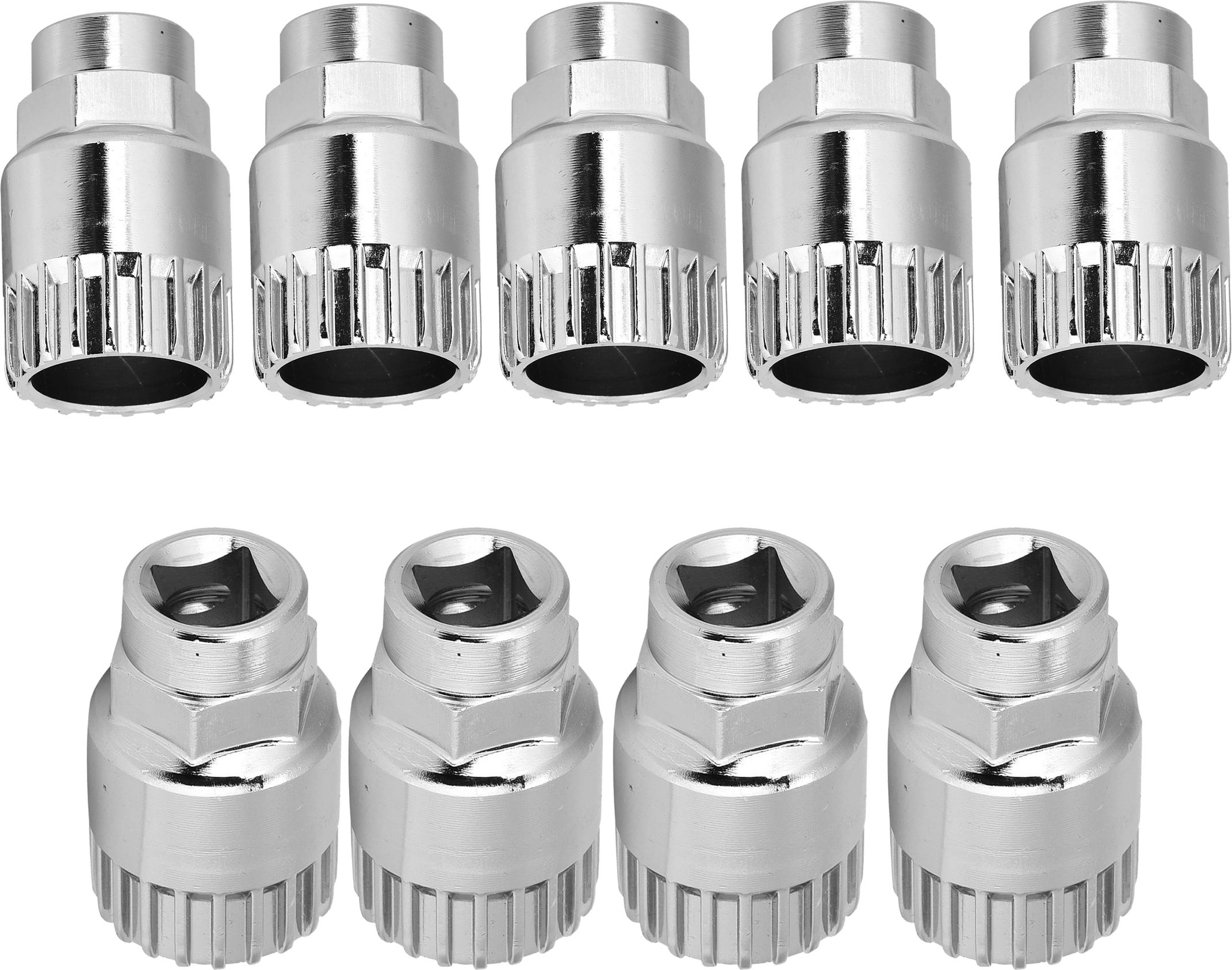 razaiq 9PC Bike Bottom Bracket Wrench 20-Tooth Steel Tool for Crank Cup Removal Cycling Bicycle Bottom Bracket Remover-picture-48