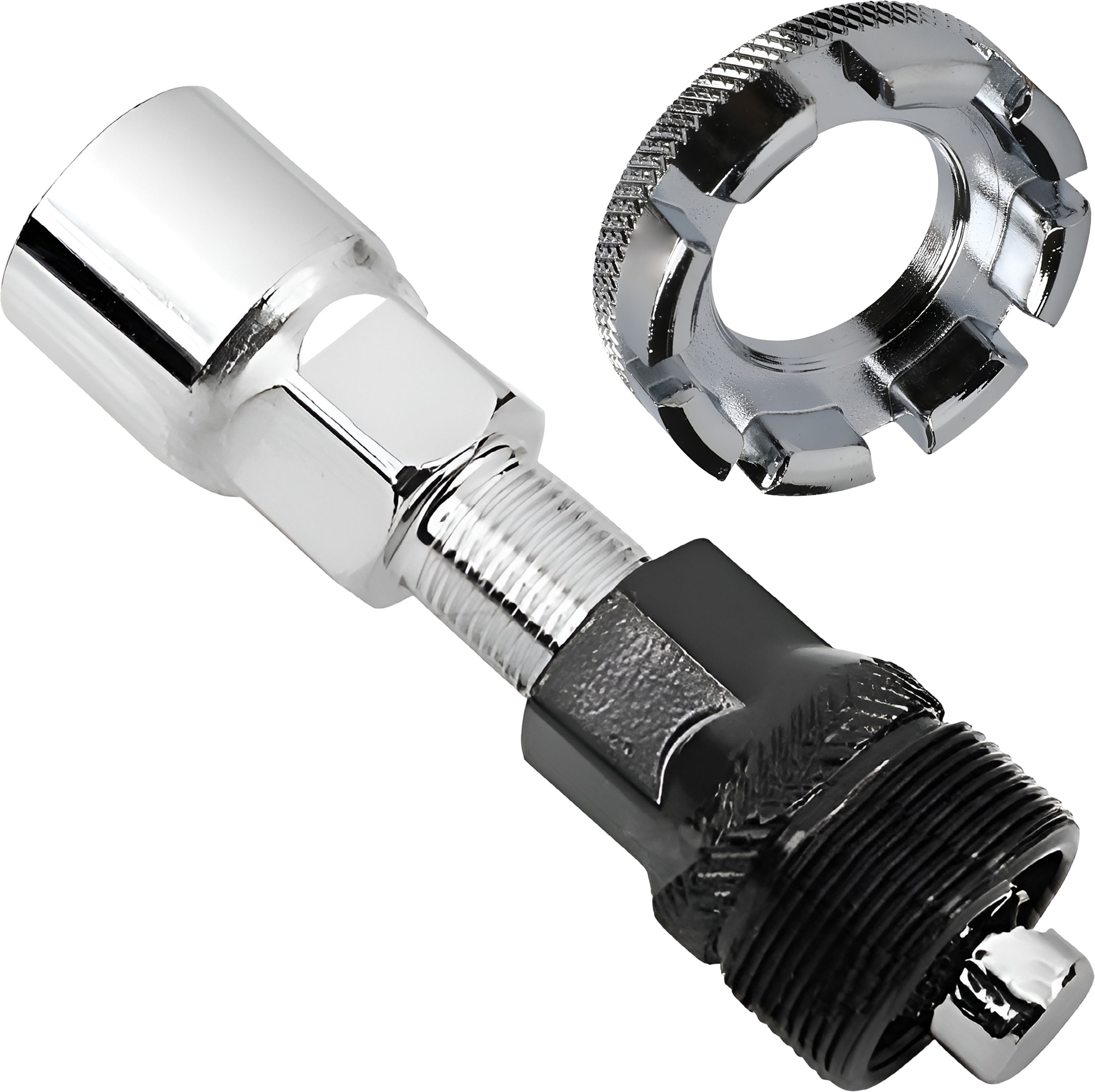 Premium Cycle Crank Extractor Bottom Bracket Removal Tool with 8 Way Spoker Cycling Nipple Key for MTB, Road, BMX & Hybrid Bicycle Maintenance Workshop-image-17