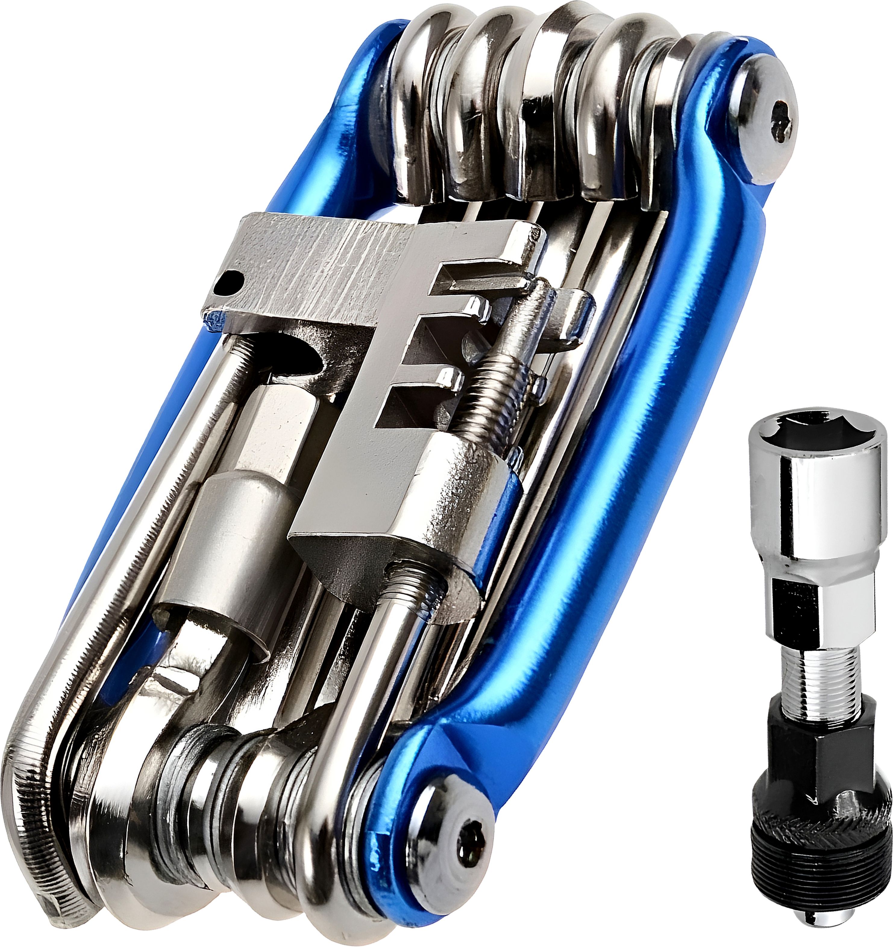 razaiq 11 in 1 CarbonSteel Bicycle Repair Tool Kit with Crank Puller, Allen Key Set and Cycling Spoke Wrench, Multi Purpose Cycle Tool for MTB Road Hybrid City Bike-picture-37