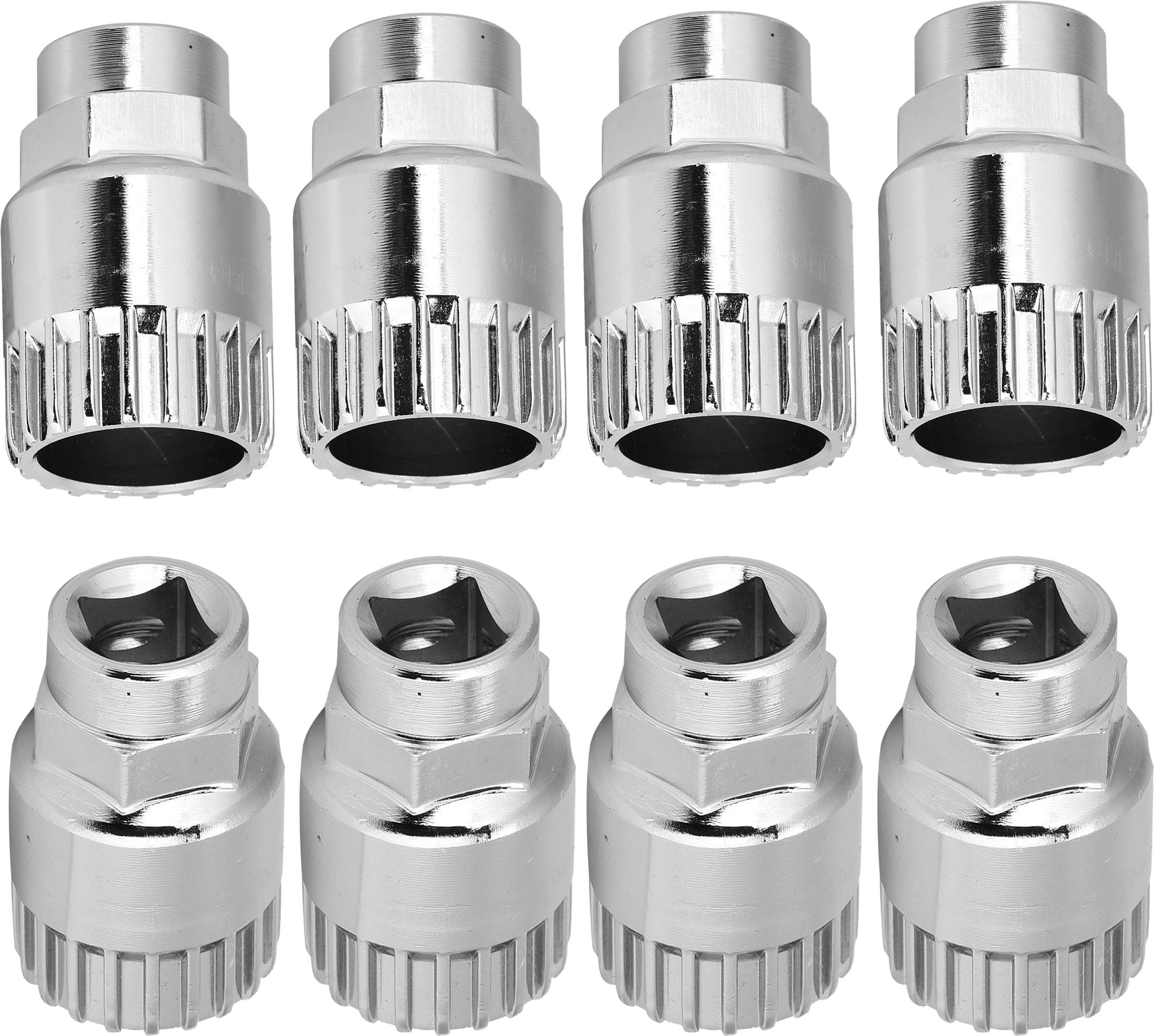 razaiq 8PC Bicycle 20-Teeth Bottom Bracket Removal Tool for Square Taper Cranksets Cycling Bicycle Bottom Bracket Remover-picture-2