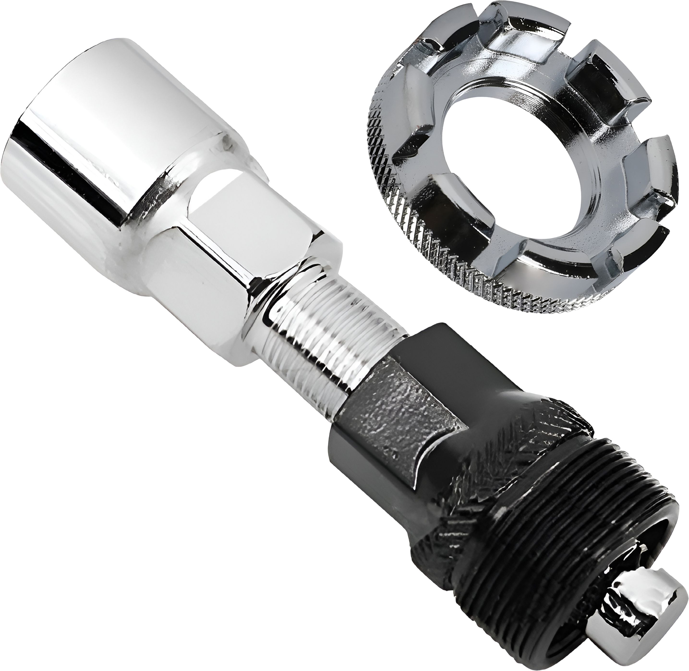 razaiq Carbon Steel Bike Crank Puller with Bottom Bracket Removal Tool and 8 Cycling Way Spoke Nipple Key for MTB, Road, BMX & Hybrid Bicycle Repair Set-picture-25