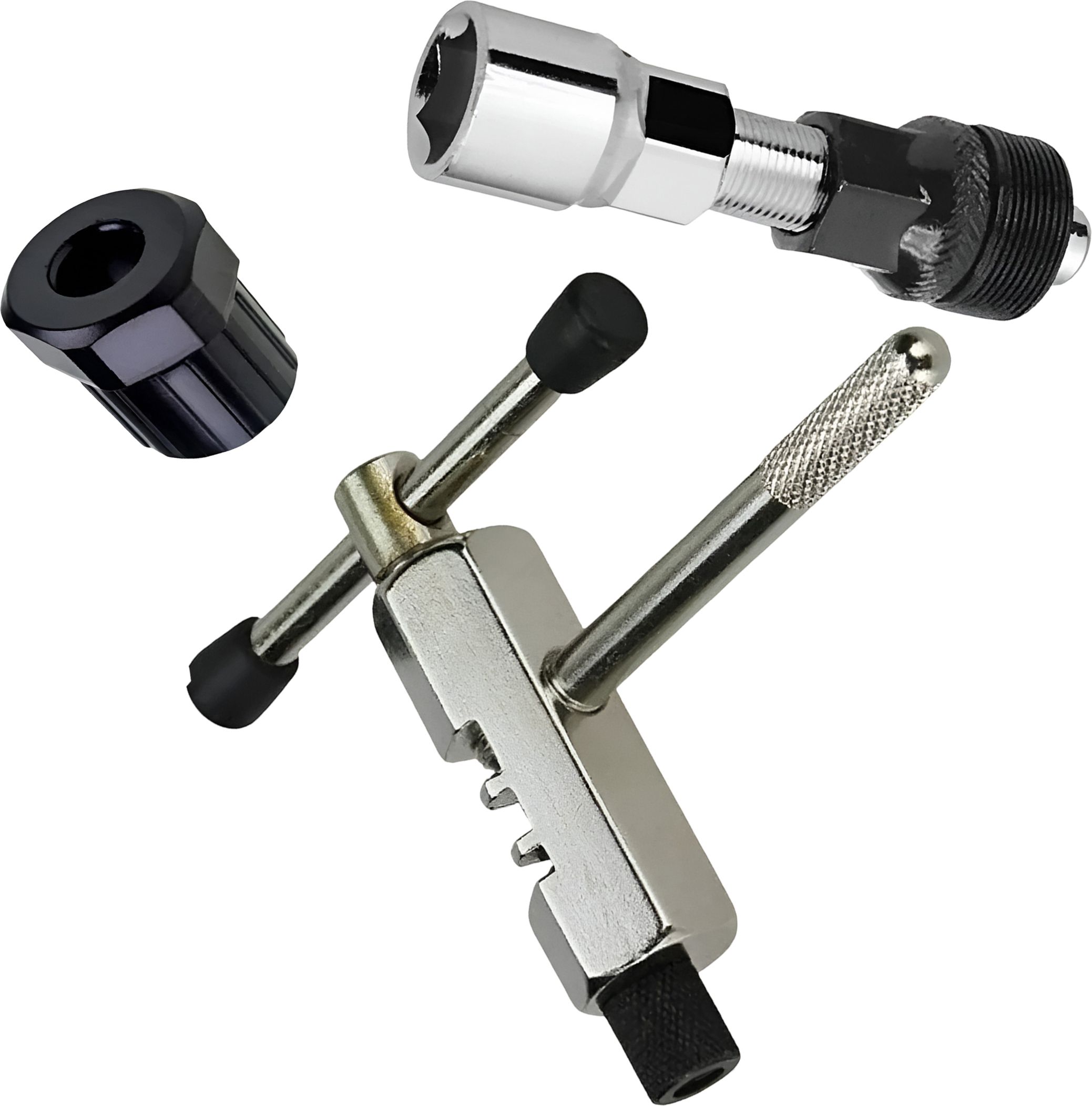 razaiq Bicycle Maintenance Tool Kit with Chain Cutter & Sprocket Remover Cycling Chain Cutter, Crank Puller & Sprocket Removal 3 Pcs Kit for MTB, Road Bike, BMX, Hybrid Bicycle Maintenance & Workshop Repairs-picture-16