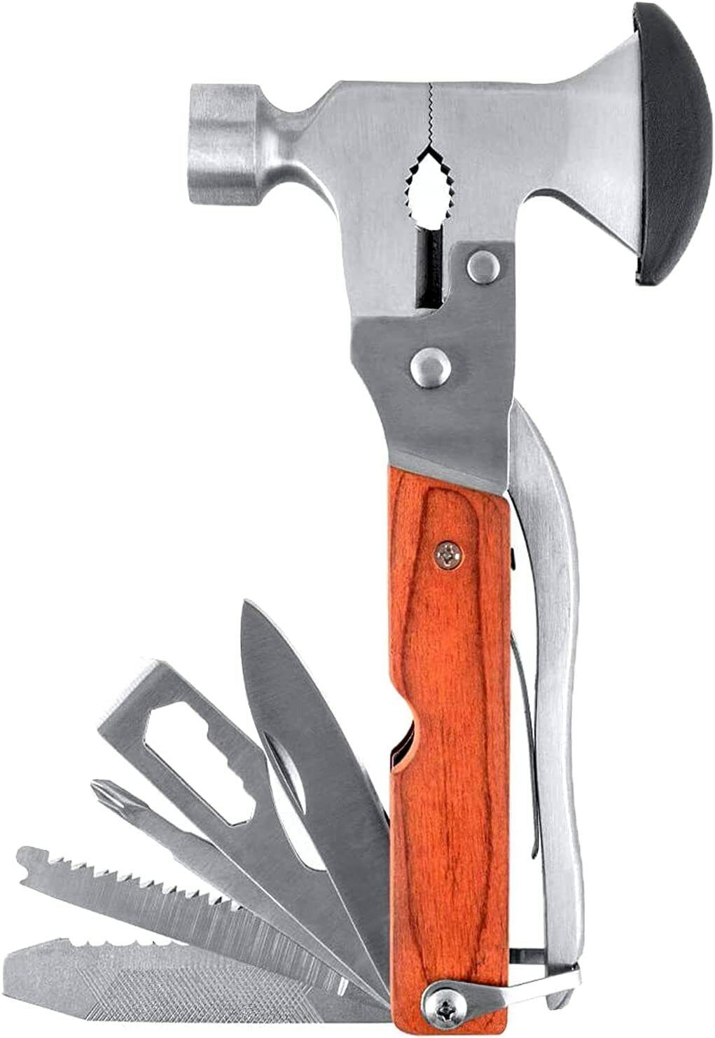 Leosportz 14 in 1 pocket Army swiss Stainless Steel your friend Survival Knife