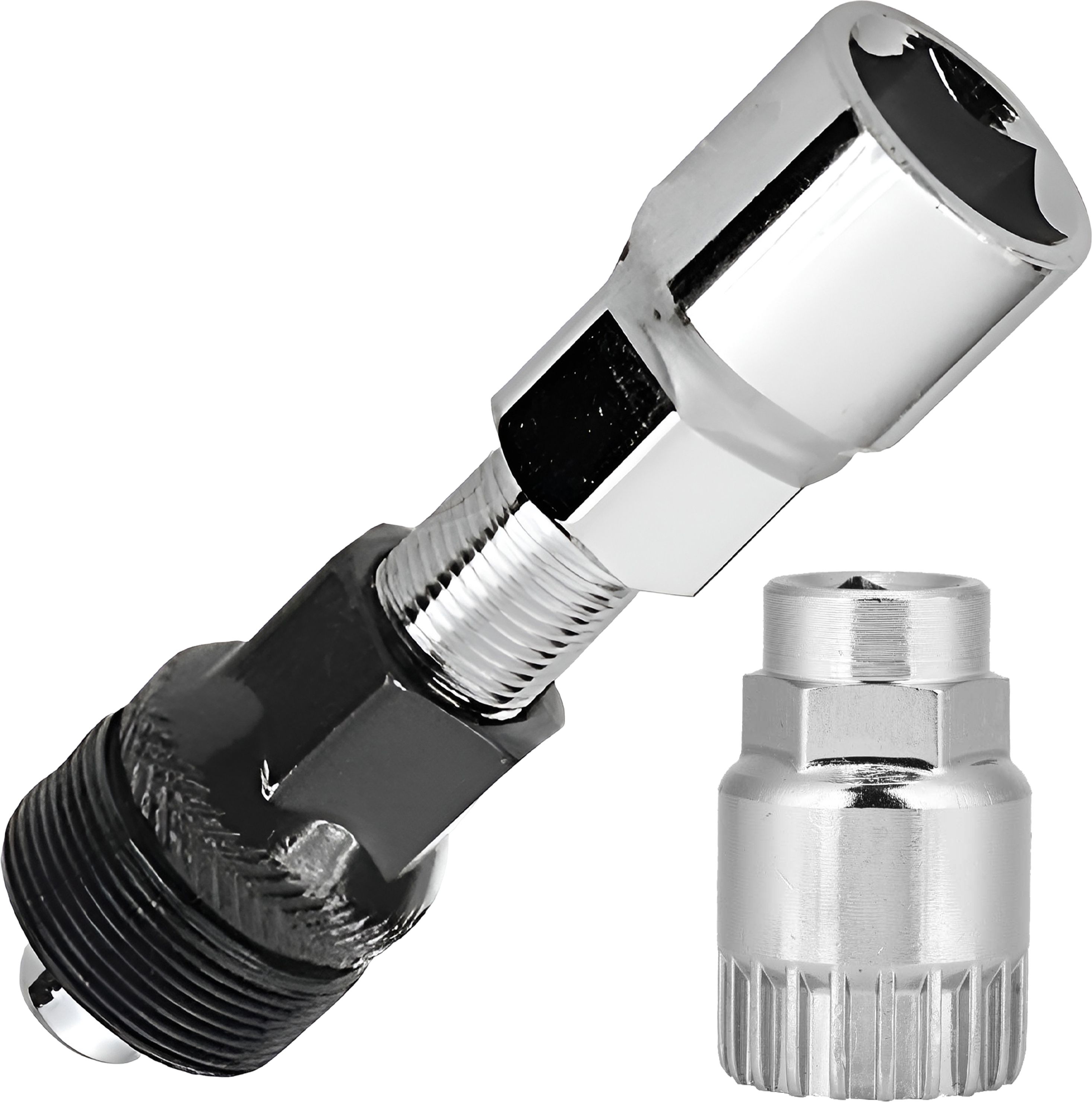Premium Cycle Crank Extractor Bottom Bracket Removal Tool, Carbon Steel Cycling Bicycle Crank Puller for MTB, Road, BMX & Hybrid Bike Service-image-36
