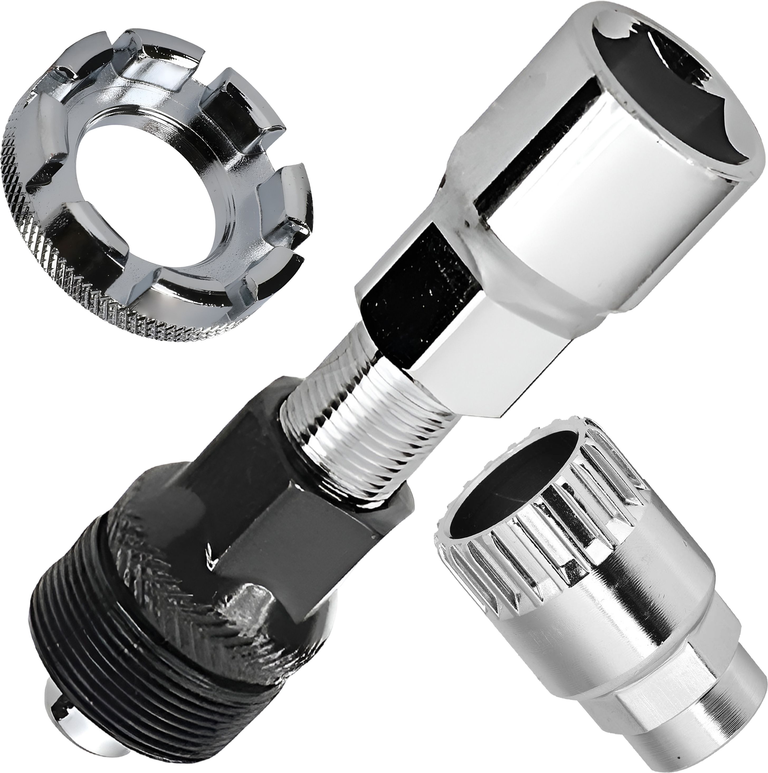 razaiq Bike Maintenance Tool Kit with Bottom Bracket Remover, Crank Puller Cycling Extractor and 8 Way Spoke Nipple Wrench for Mountain, Road and Hybrid-picture-25