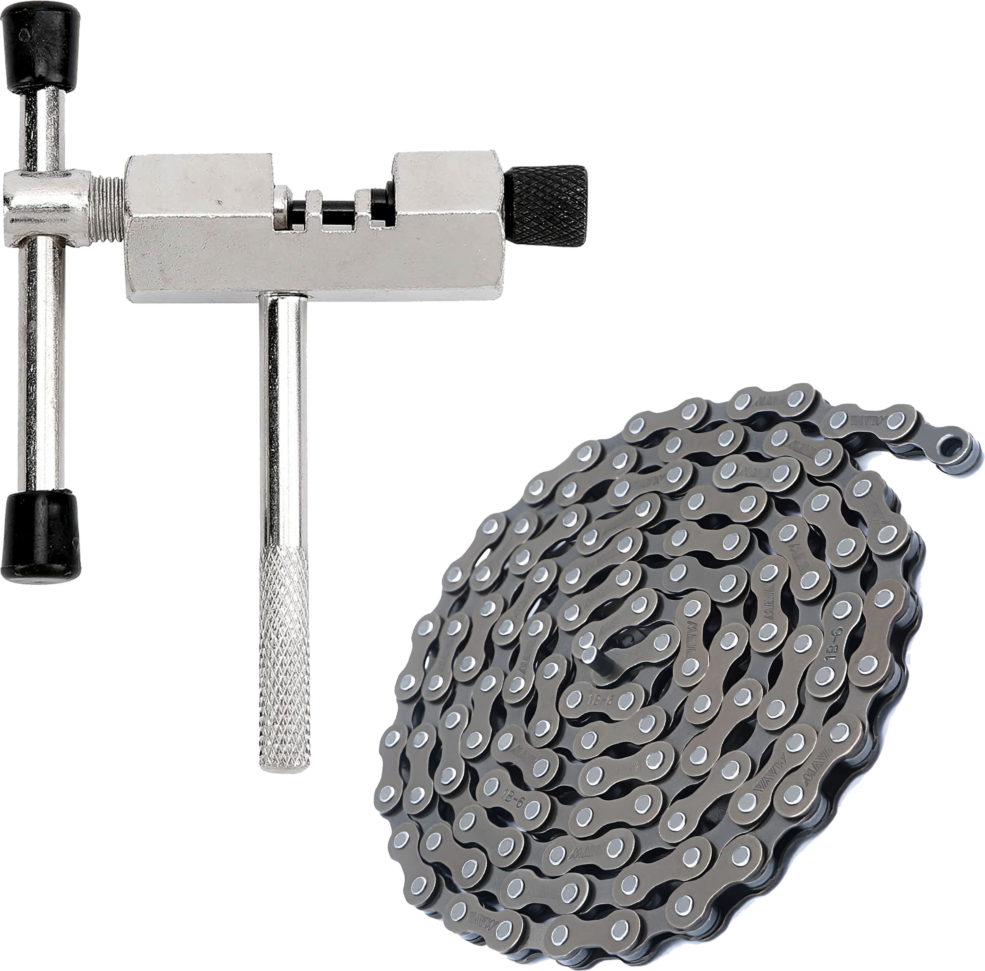 razaiq Bike Chain Breaker Tool with 116 Link Bicycle Chain, Cycle Chain Cutter Pin Cycling Splitter Removal Repair Tool Kit for MTB, Road, BMX, Hybrid, Gear & Single Speed Bikes-picture-32