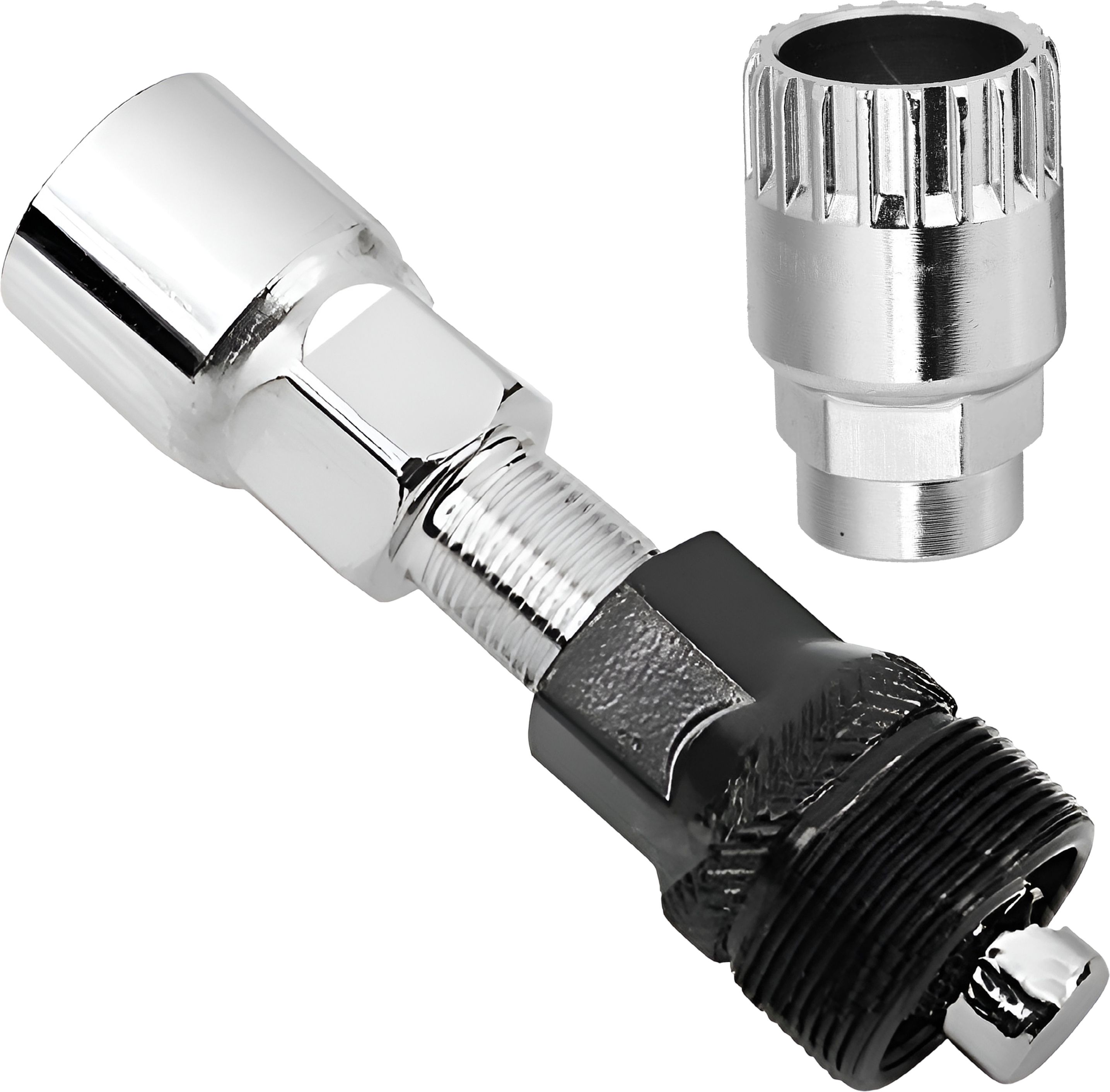 Cycle Bottom Bracket Removal Tool with Crank Puller, Professional Carbon Cycling Steel Bicycle Repair Tool for Mountain, Road, BMX & Hybrid Bicycle-image-39