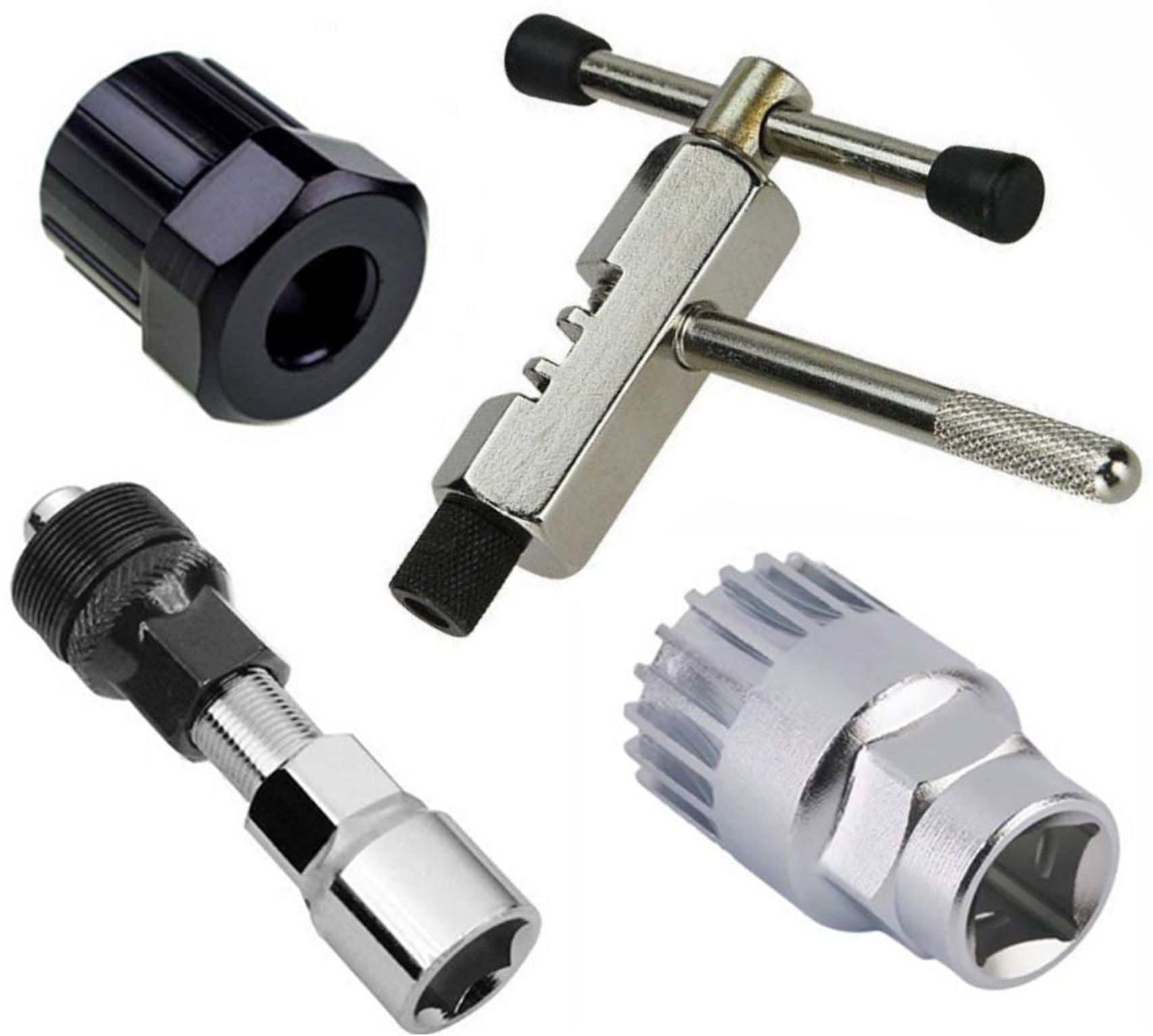 Bicycle Repair Tool Set Chain Cutter Crank Puller BB Tool Sprocket Removal Combo Cycling Cycle Tool Combo-image-22