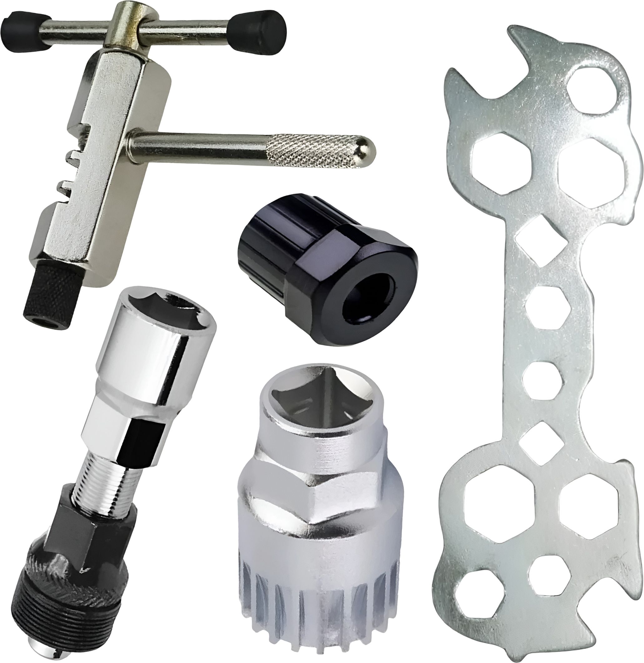 razaiq Bicycle Repair Tool Set with Bottom Bracket, Chain Tool & Puller Cycling Multi-Function Bicycle Repair Tool Kit with Chain Breaker, Crank Puller, Bottom Bracket Remover & Spoke Wrench Set for MTB, Road, BMX & Hybrid Bike Maintenance Kit-picture-48