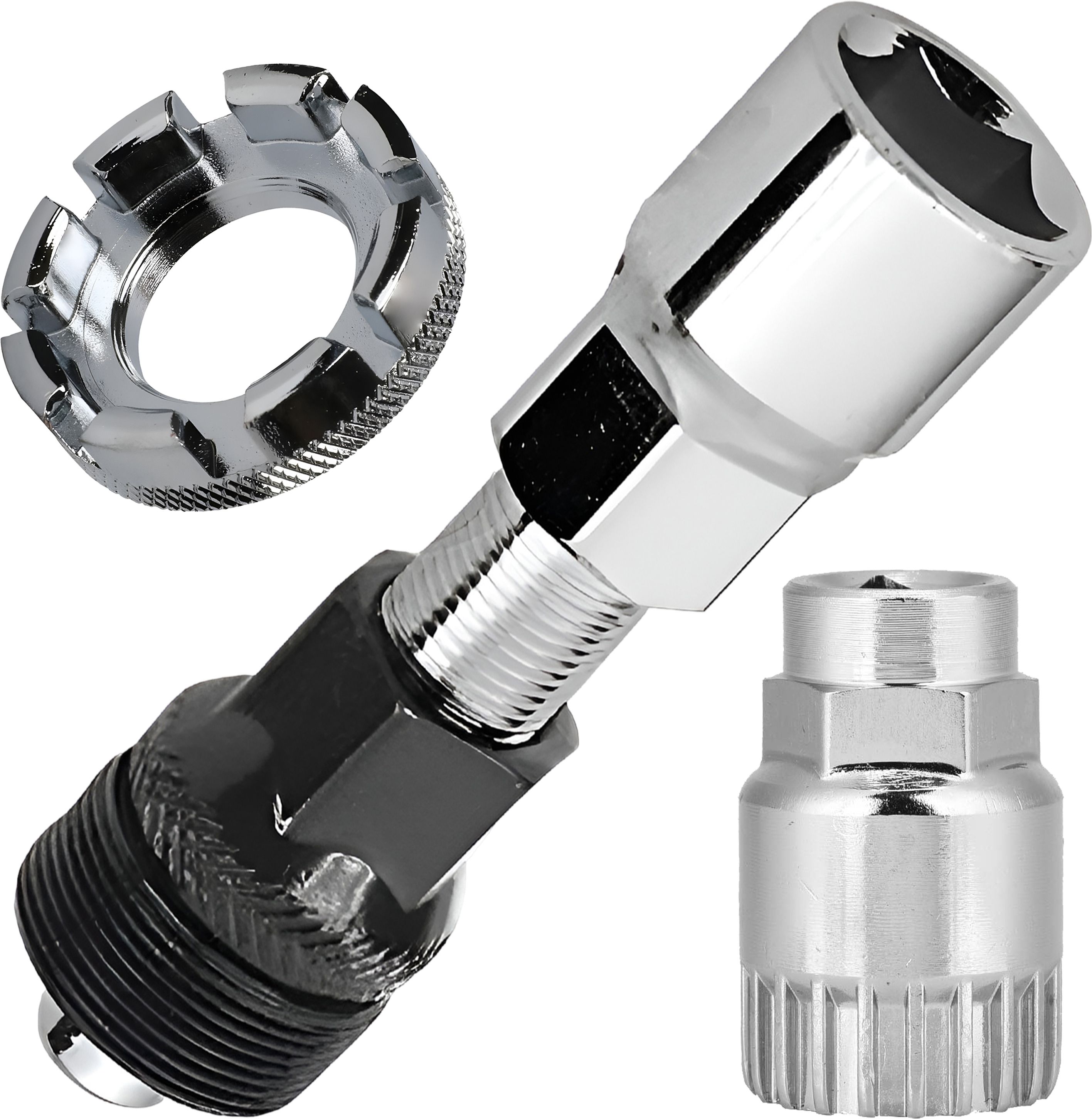 razaiq Heavy Duty Bicycle Repair Kit with Bottom Bracket Removal Tool, Crank Cycling Extractor Puller and 8 Way Spoke Key for Professional Bike Maintenance-picture-47