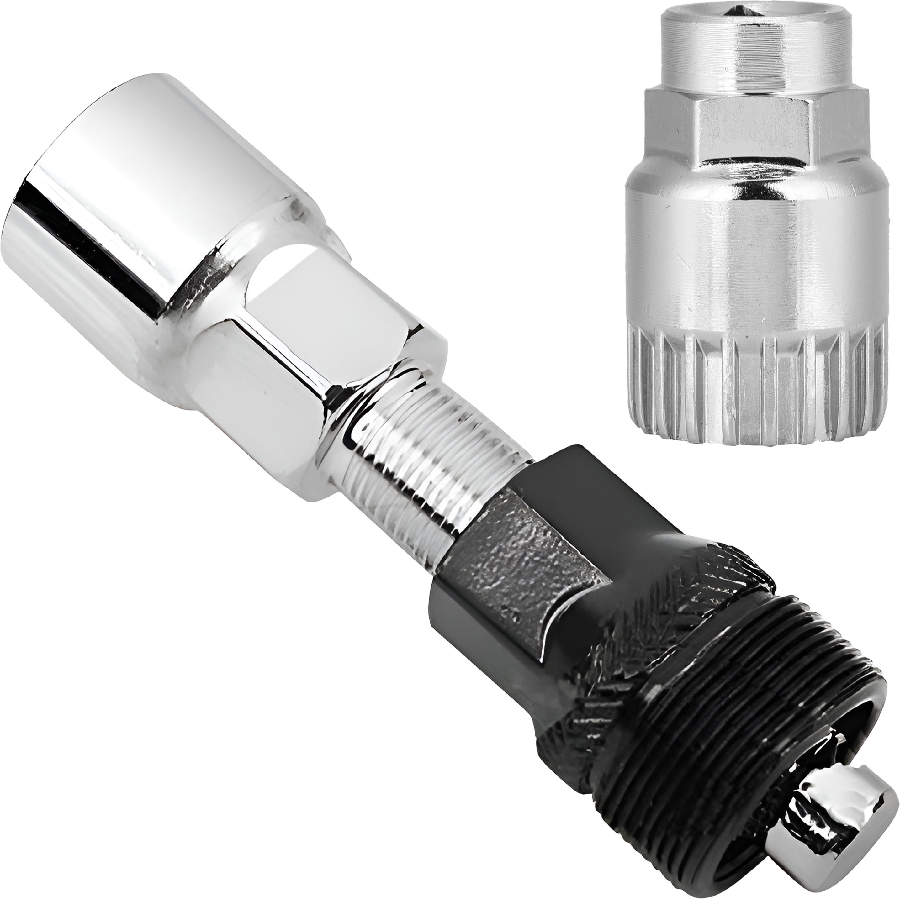 Cycle Crank Puller Bottom Bracket Removal Tool, Heavy Duty Carbon Steel Cycling Bicycle Crank Extractor for Mountain, Road, BMX & Hybrid Bike Repair-image-10