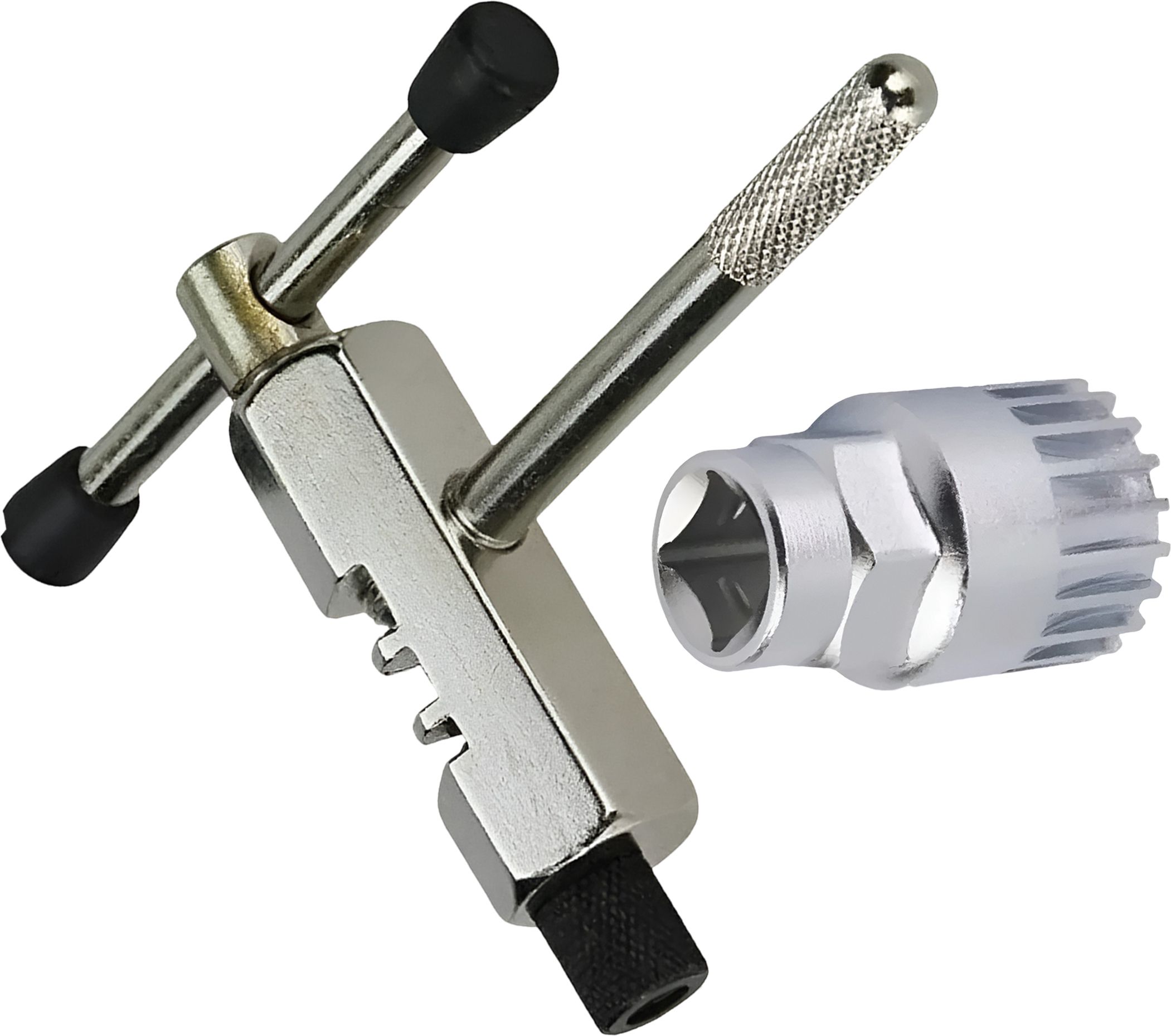 razaiq Steel Bike Chain Cutter & Bottom Bracket Removal Tool Set Cycling Removal Tool with Bottom Bracket Remover Spanner, Bicycle Chain Pin Splitter Device for MTB, Road, BMX & Hybrid Bike Repair Tool Kit-picture-9