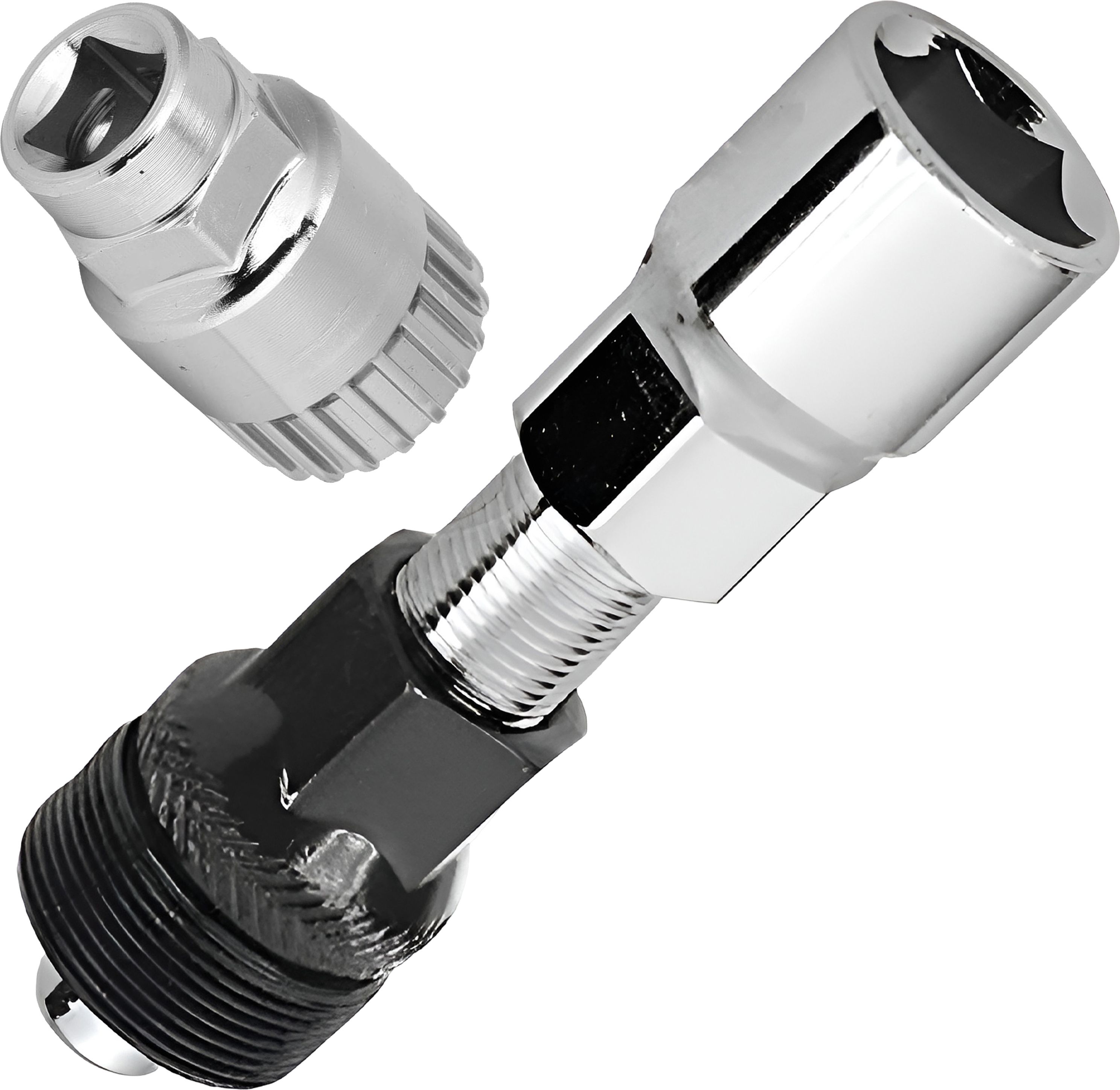 Heavy Duty Cycle Bottom Bracket Removal Tool with Carbon Steel Crank Cycling Extractor for Mountain, Road, BMX, Hybrid & Touring Bicycle Repair-image-21