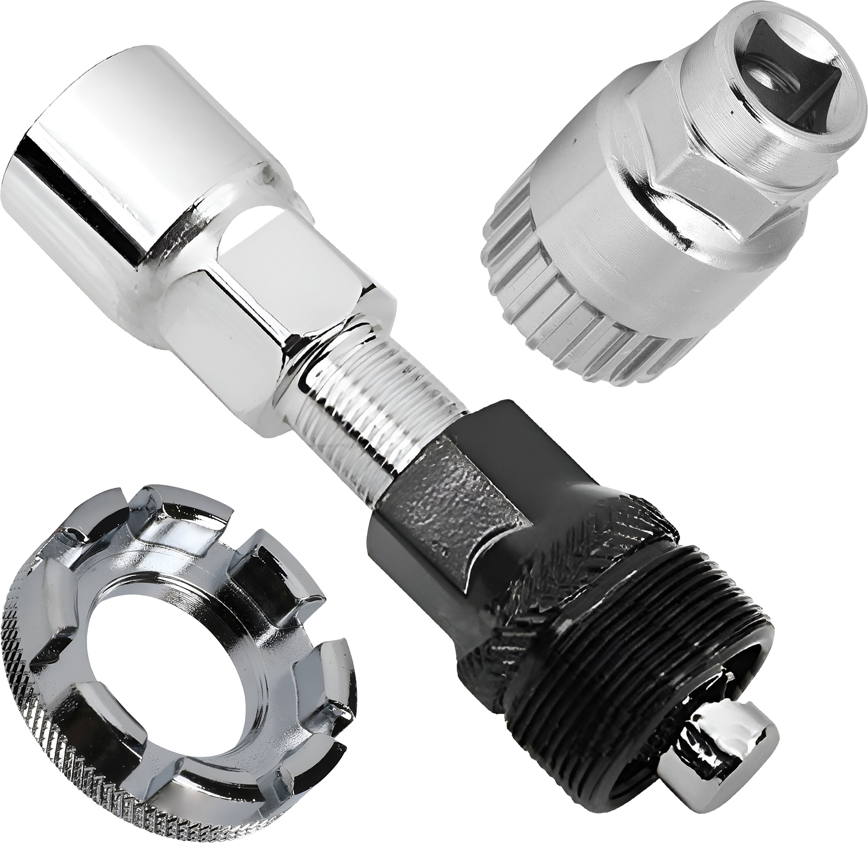 Professional Bike Crank Extractor Bottom Bracket Removal Tool with 8 Cycling Way Spoke Wrench, Bicycle Repair Kit for MTB, Road, Hybrid and BMX Cycles-image-30