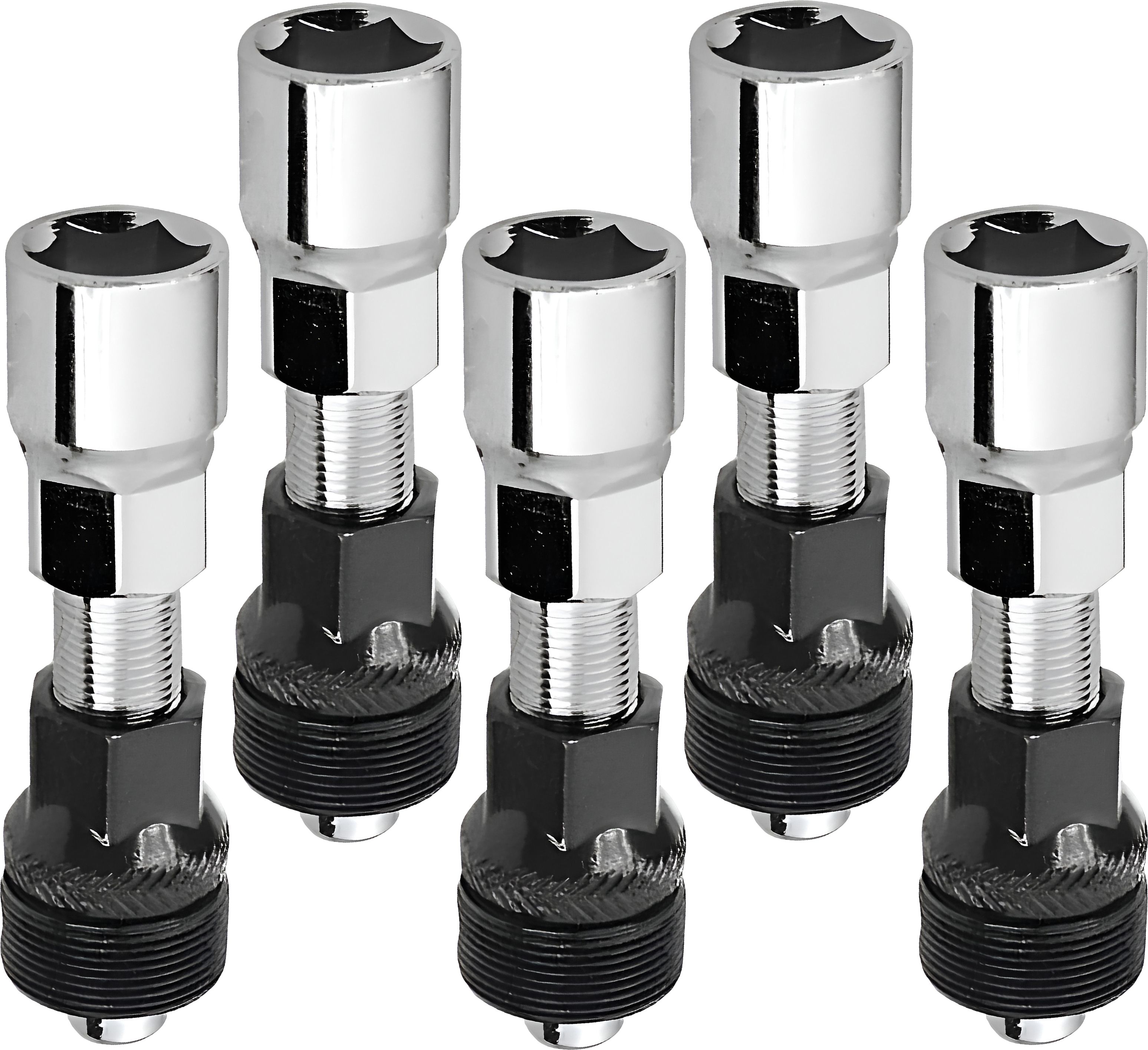 5PC Universal Bike Crank Puller Tool Kit with Carbon Steel Bottom Bracket Cycling Removal Tool for MTB, Road Bike, Hybrid, BMX & Touring Bicycle-image-14