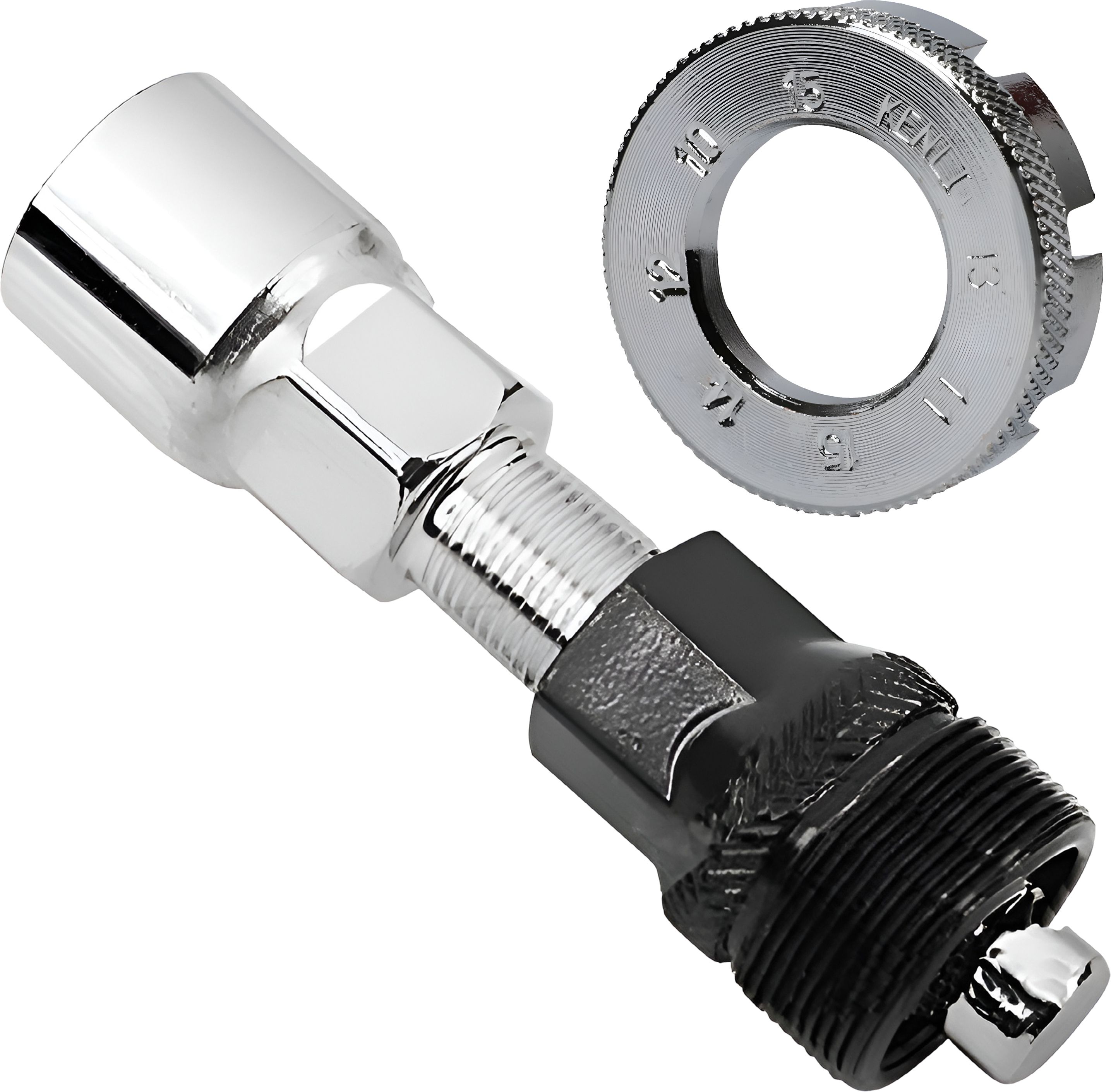 razaiq Heavy Duty Cycle Bottom Bracket Removal Tool with Crank Extractor and Cycling 8 Way Spoke Nipple Key for Mountain, Road, BMX & Hybrid Bicycle Repair Kit-picture-46