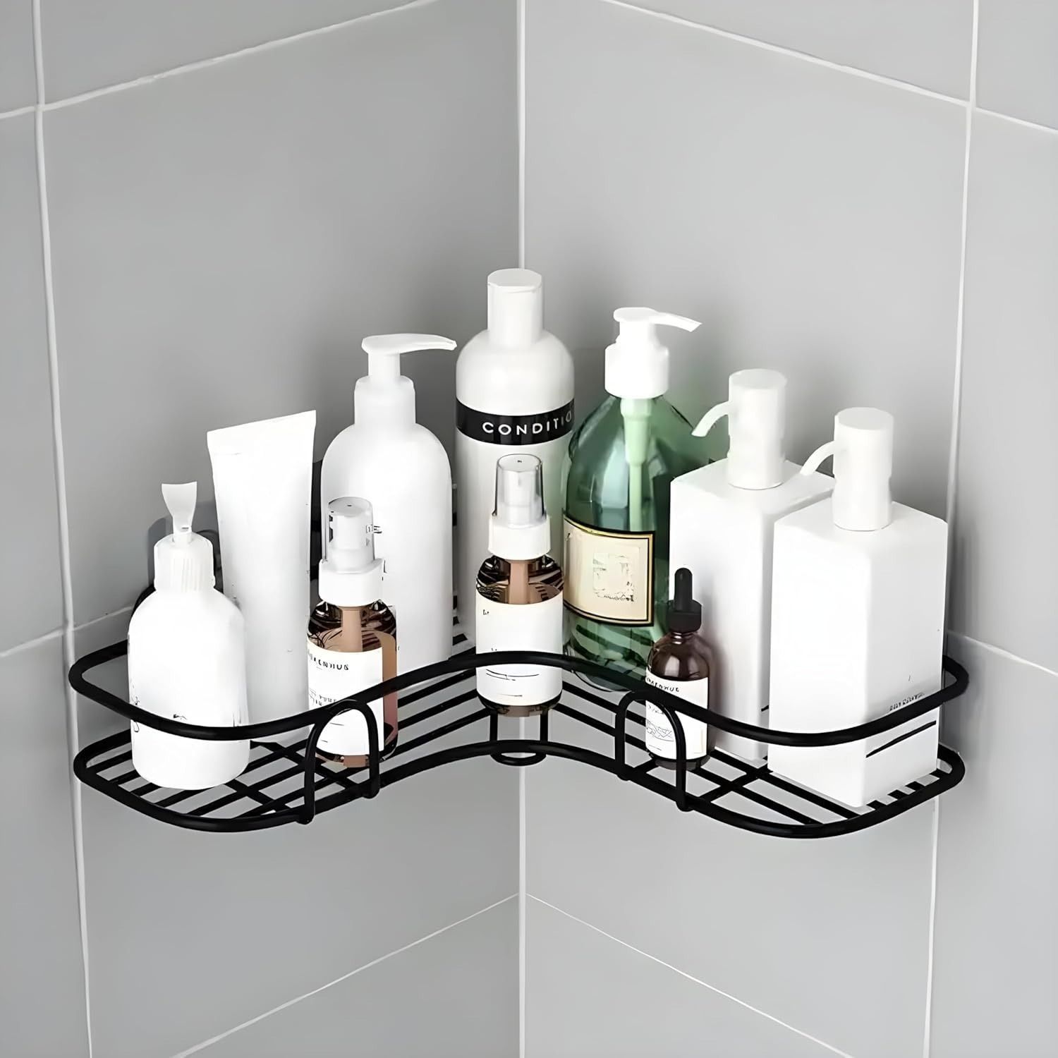 Mounted Bathroom Corner/ Shelf/ Rack/ Storage Organizer Shelf Shelves 9 Inch Stainless Steel Toilet Paper Holder-image-28