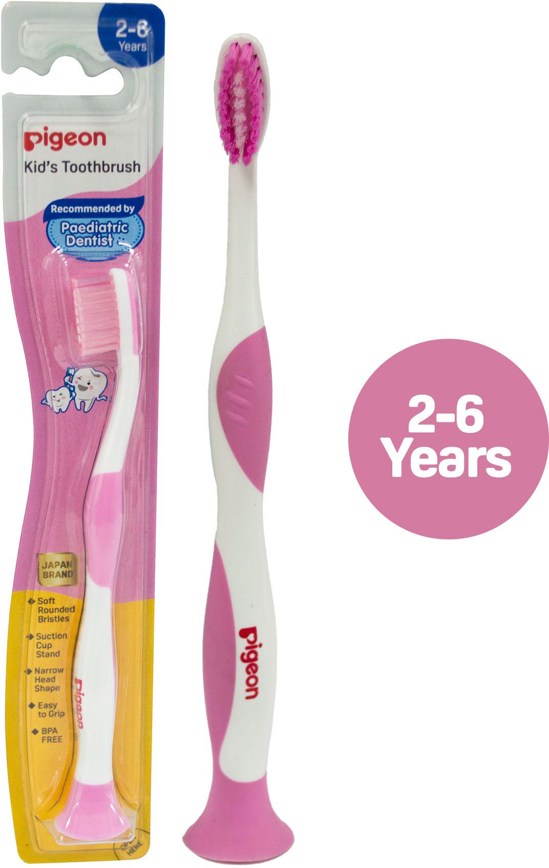Kids Toothbrush pink Medium Toothbrush-image-6