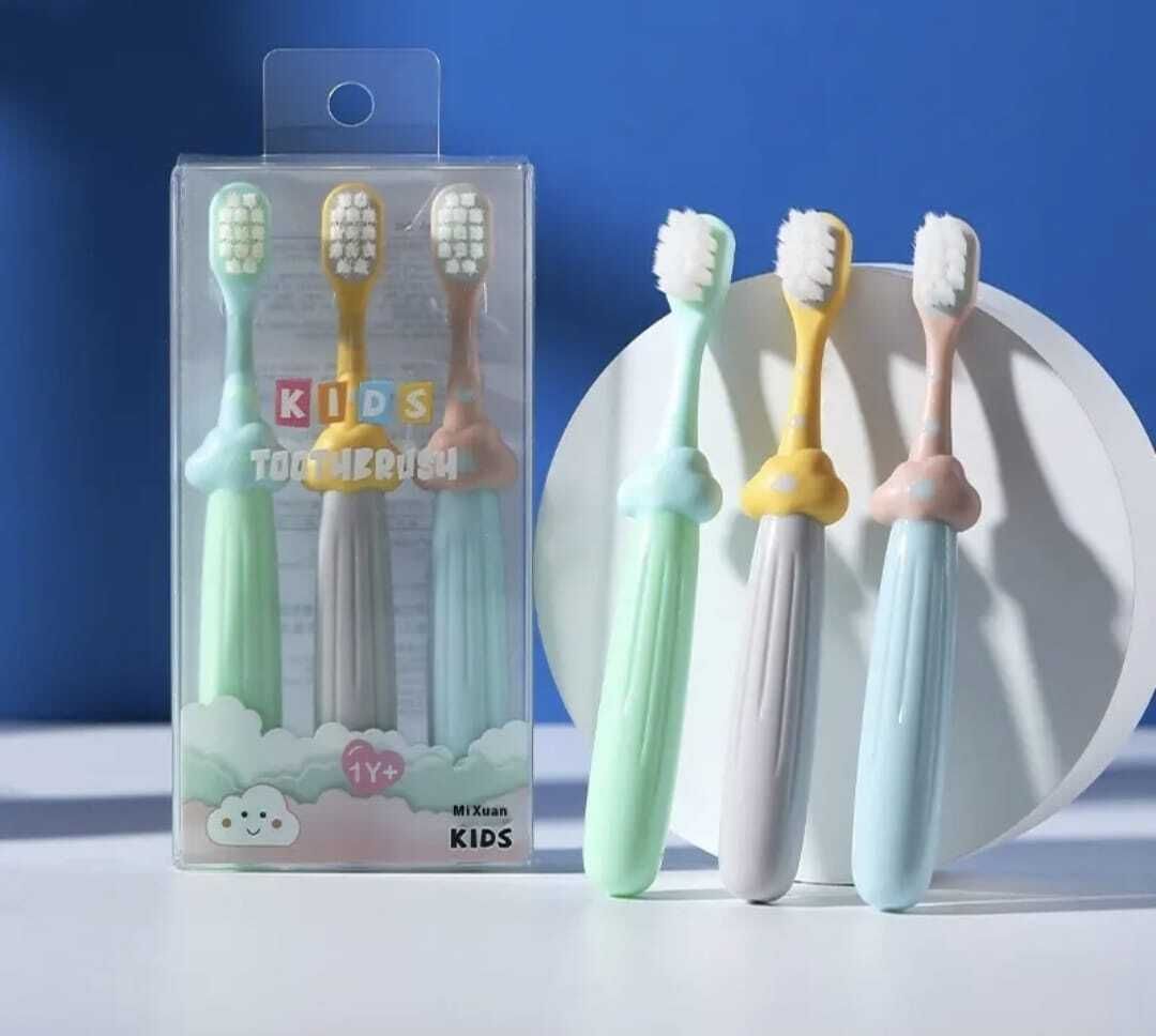magic pebbles Baby Toothbrush Soft Bristle For With Colorful Shapes & Design 2 Year+ Extra Soft Toothbrush-picture-26