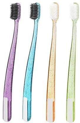 zofyent 4 Pcs Toothbrush for Kids & Adults, Broad Tip with Soft Cotton feel Bristles Soft Toothbrush-picture-11