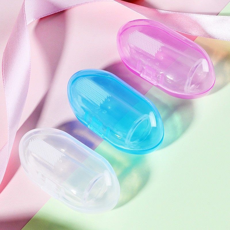 Non-Toxic Silicone Baby Finger-Brush ,Gums & Teeth Ultra Soft Toothbrush-image-35