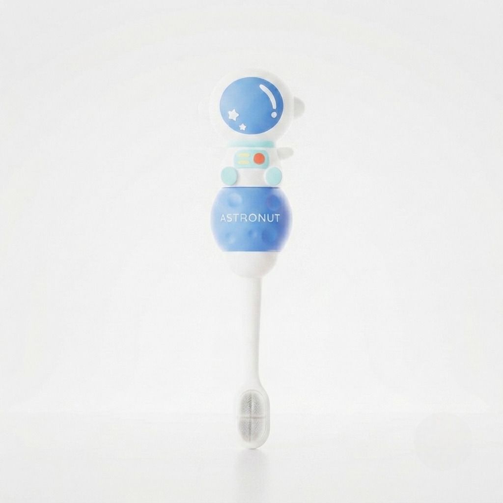 Kids Toothbrush -Astronut Shape Design Soft Tooth Brush(PACK OF 1) Ultra Soft Toothbrush-image-16