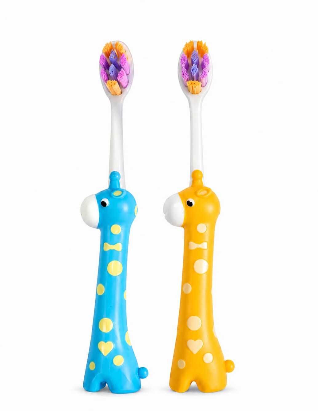 magic pebbles BPA Free Toothbrush Cartoon Design Supersoft Bristles for Kids/Toddlers 2Year+ Extra Soft Toothbrush-picture-35